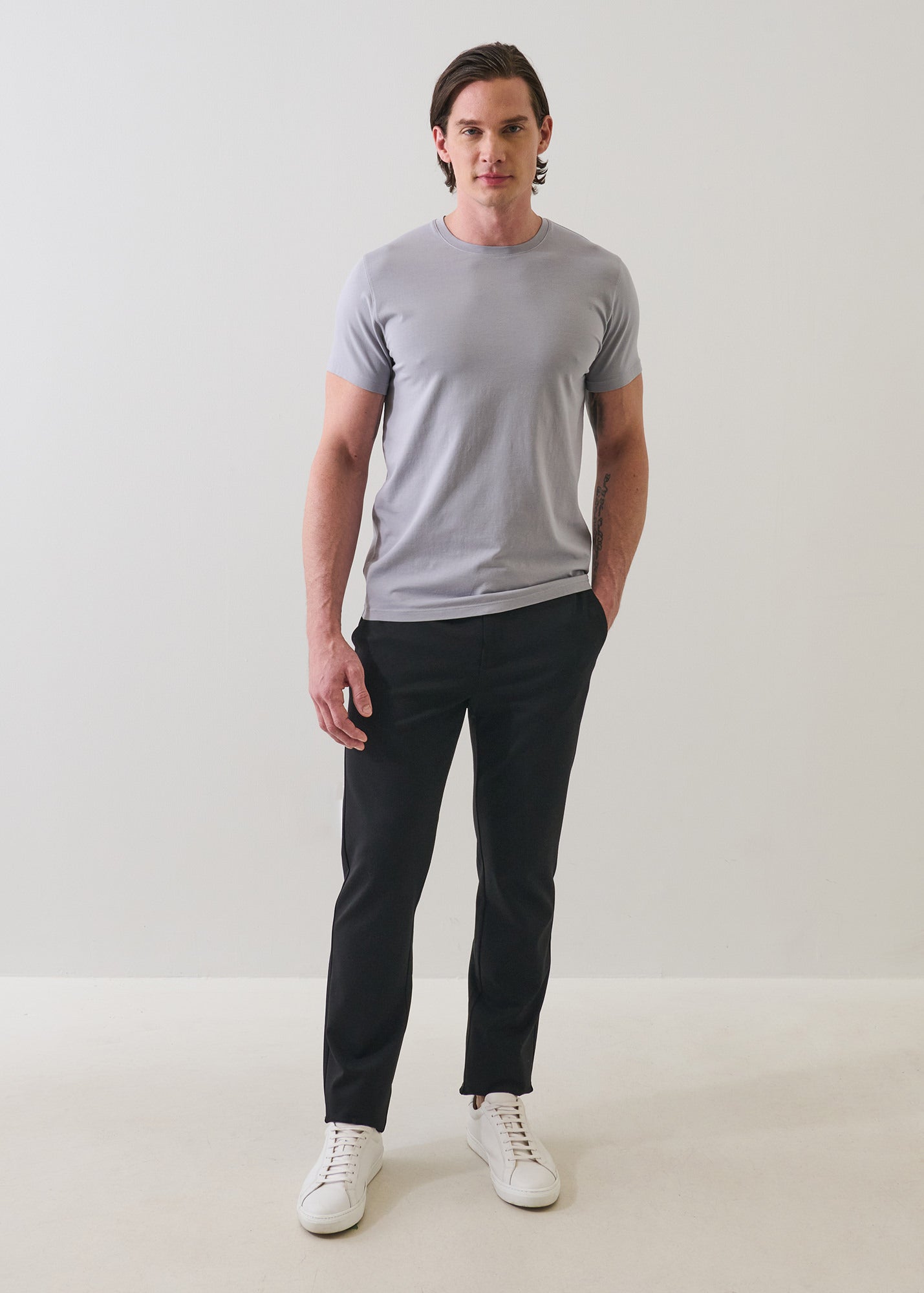 Active Stretch Drawstring Chino - PATRICK ASSARAF