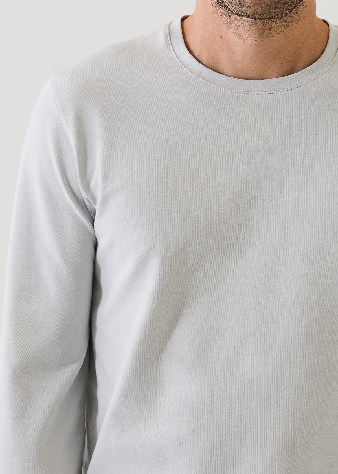 Pima Cotton Stretch Long Sleeve T-Shirt - PATRICK ASSARAF