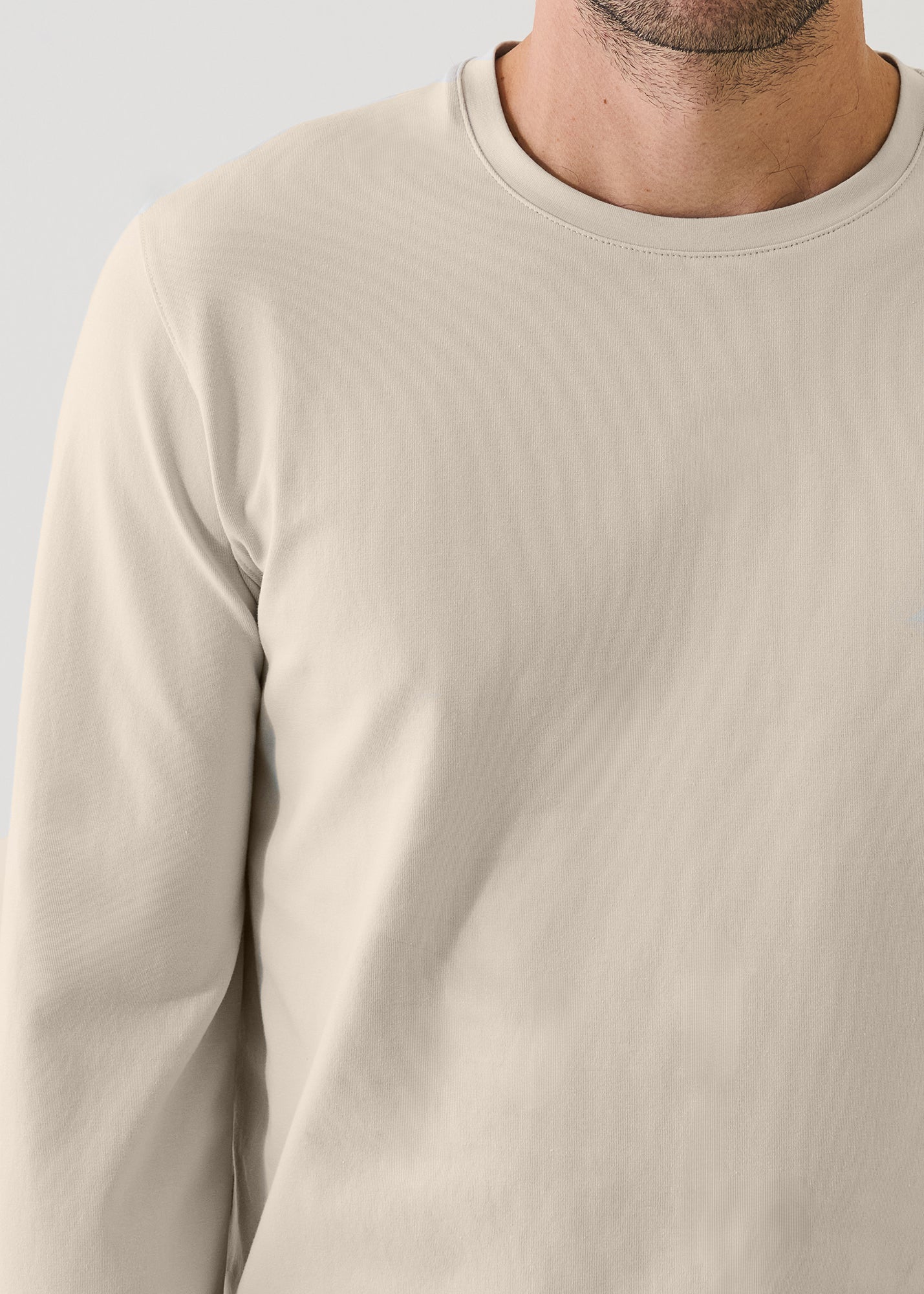 Pima Cotton Stretch Long Sleeve T-Shirt - PATRICK ASSARAF
