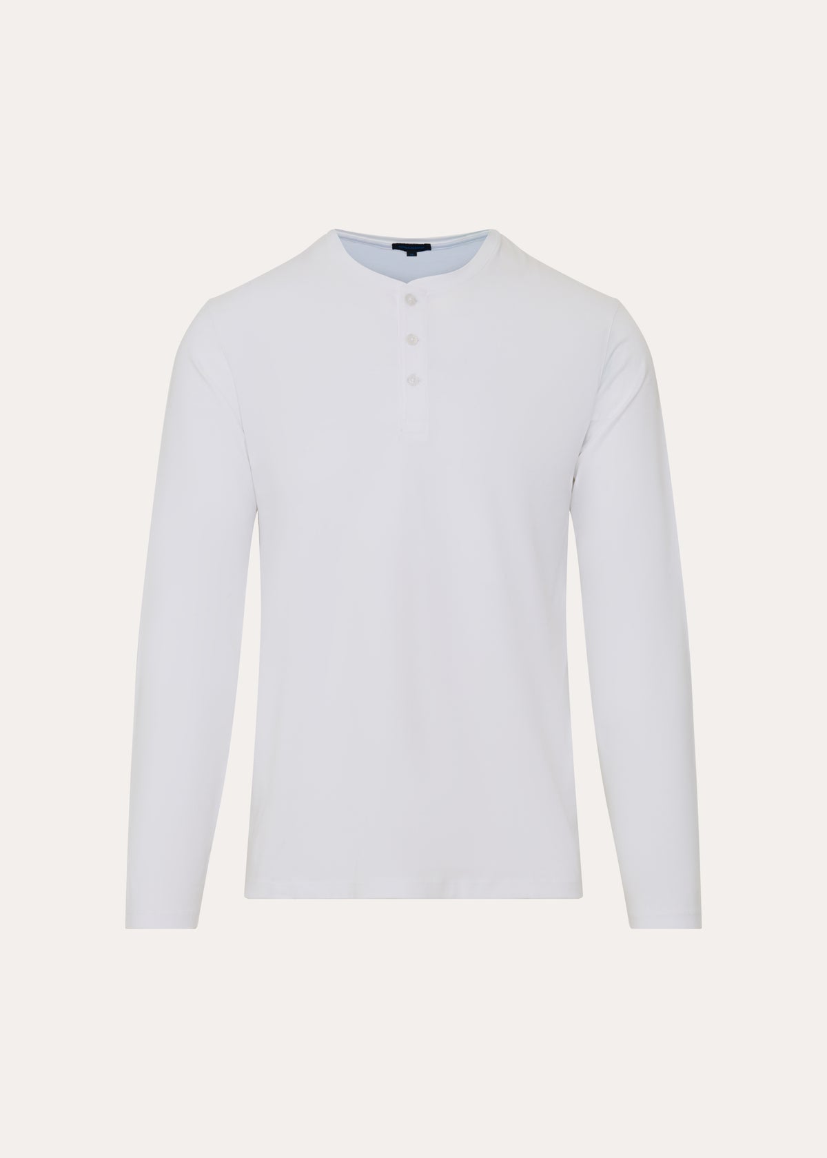 Pima Cotton Stretch Henley - PATRICK ASSARAF