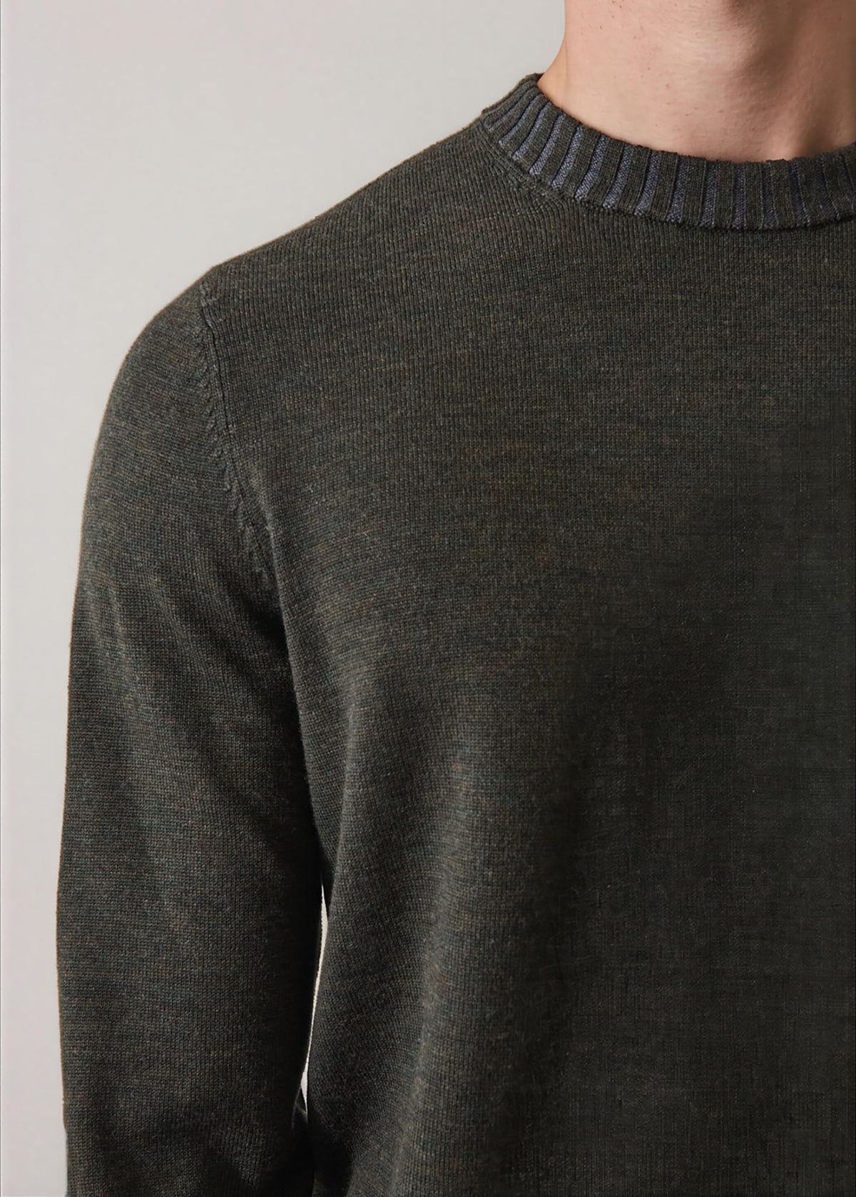 Plaited Merino Wool Crewneck - PATRICK ASSARAF