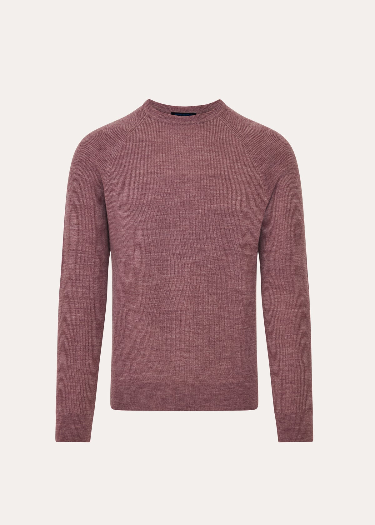 Merino Wool Ribbed Crewneck - PATRICK ASSARAF