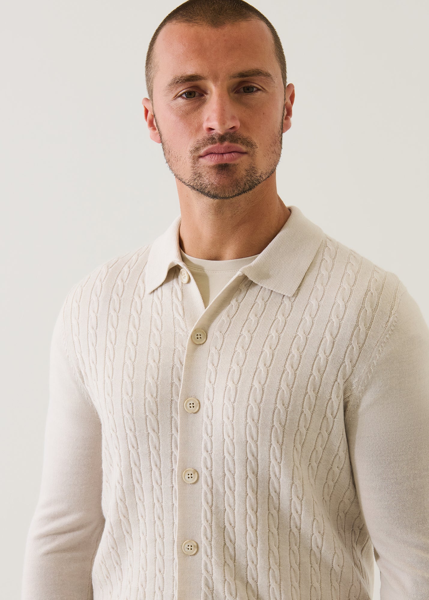Merino Textured Shirt - PATRICK ASSARAF