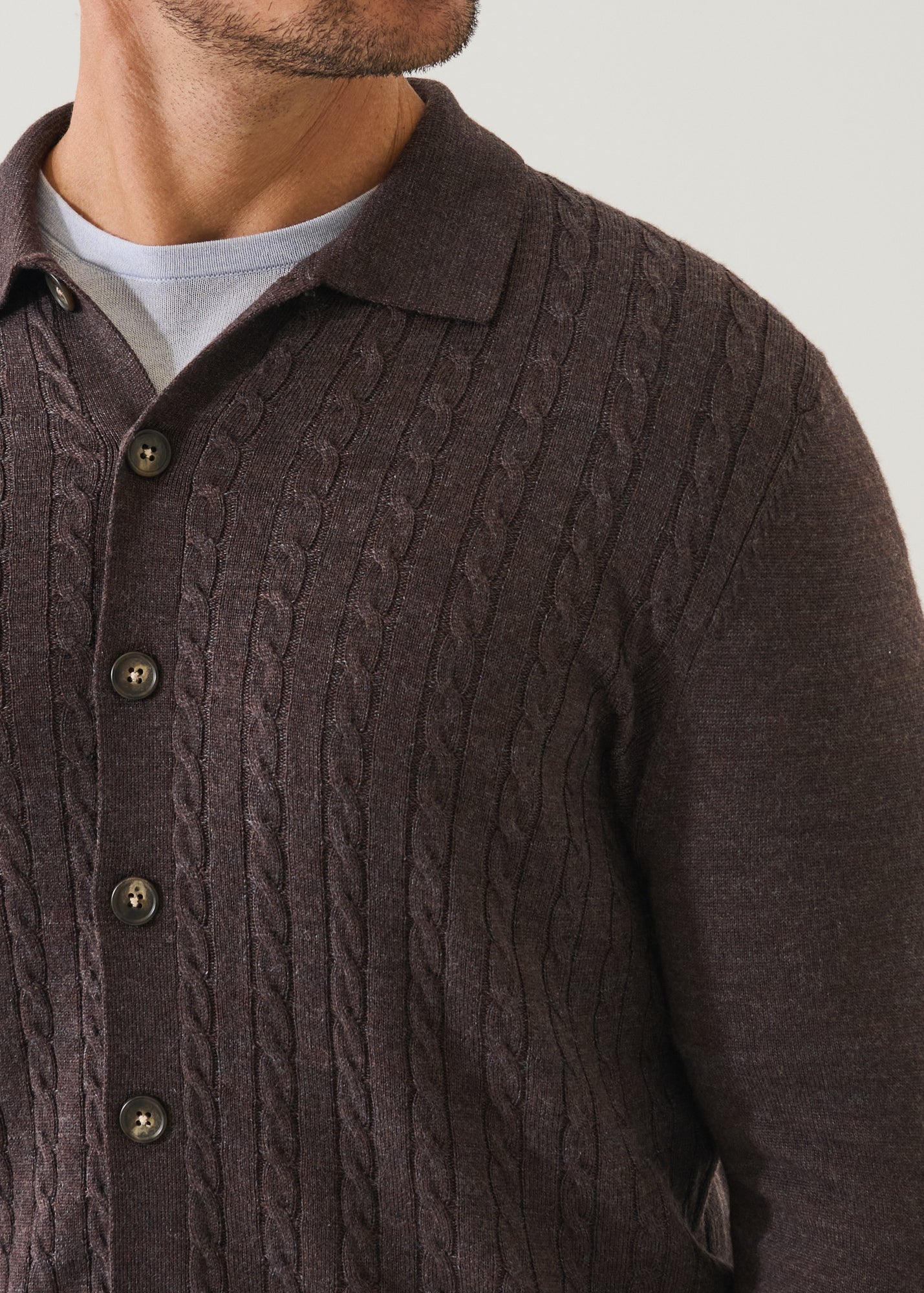 Merino Textured Shirt - PATRICK ASSARAF