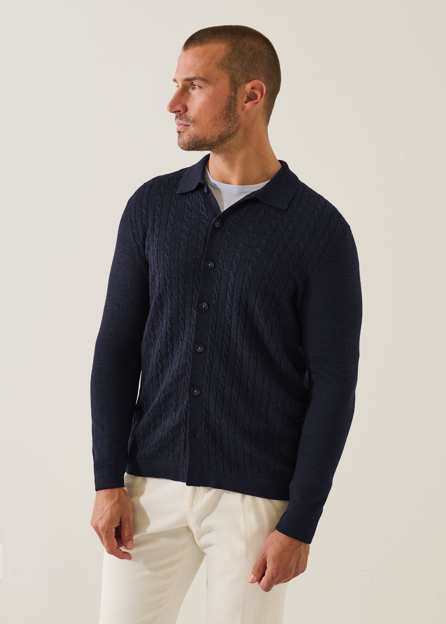 Merino Textured Shirt