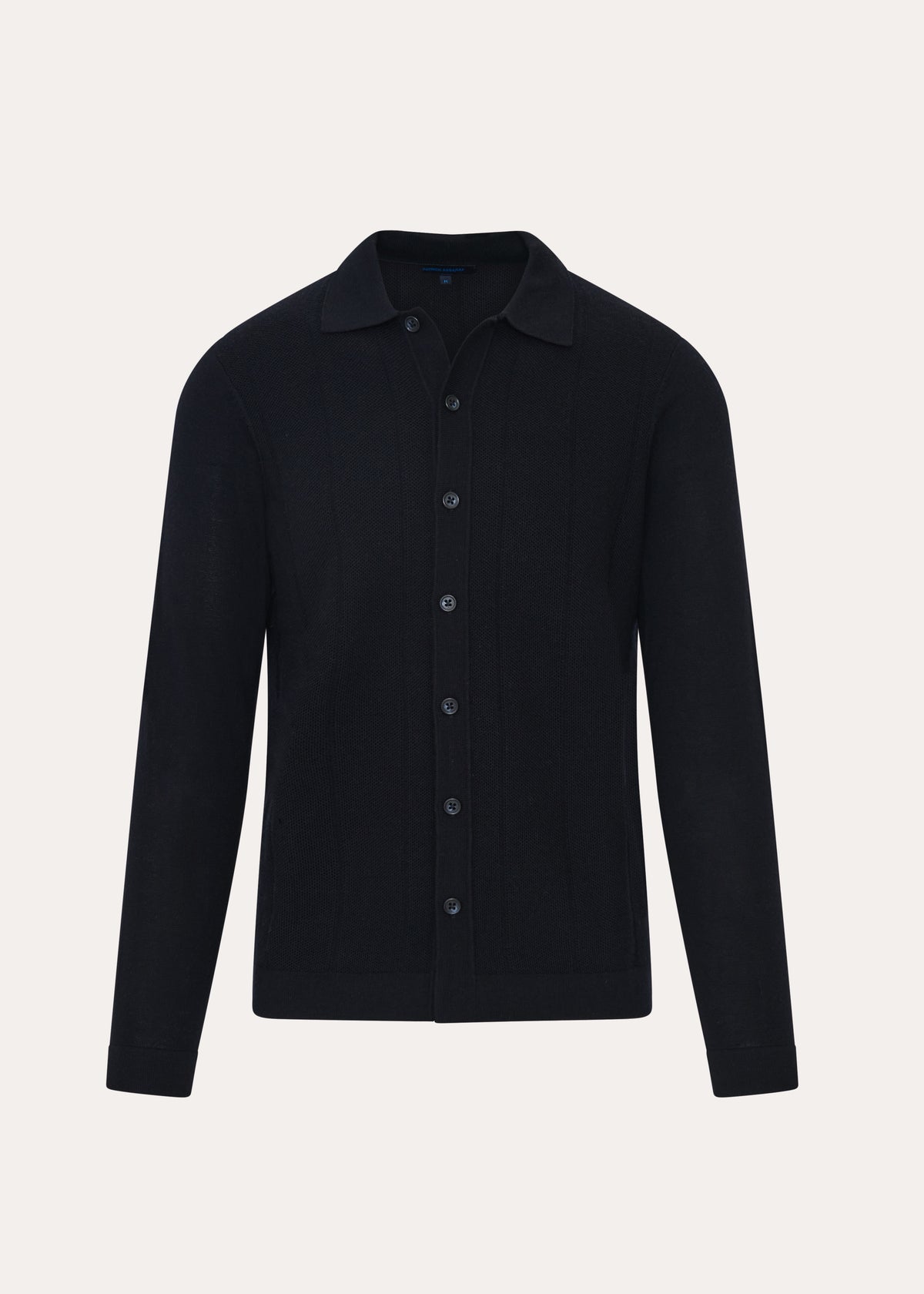 Extra-Fine Merino Wool Birdseye Knit Shirt - PATRICK ASSARAF