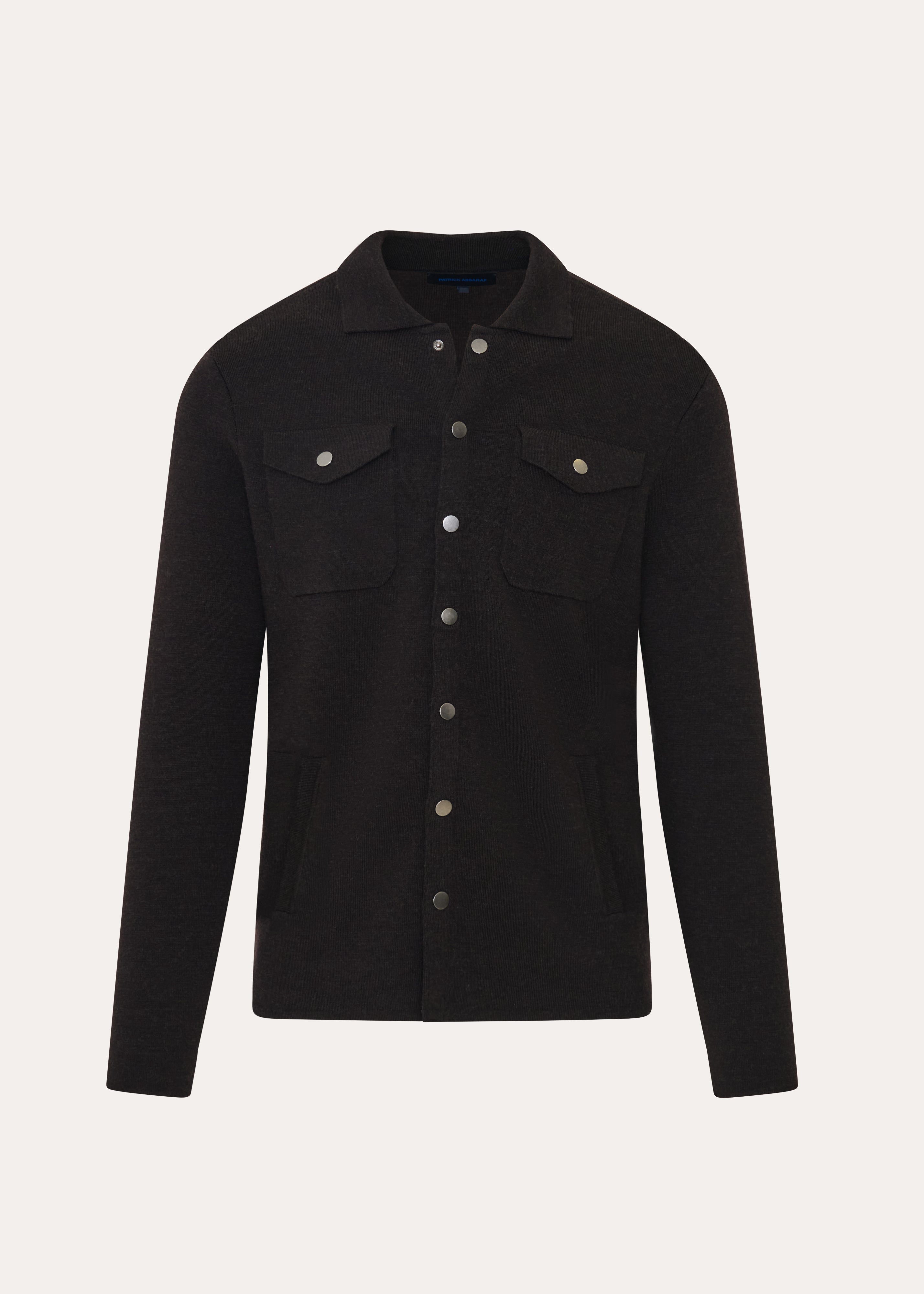 Merino Milano Stitch Overshirt - PATRICK ASSARAF