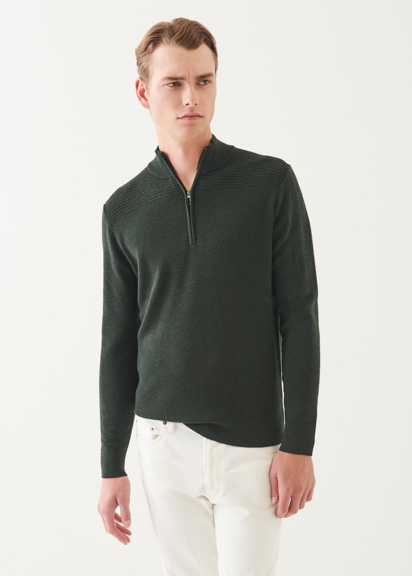 Merino Quarter Zip