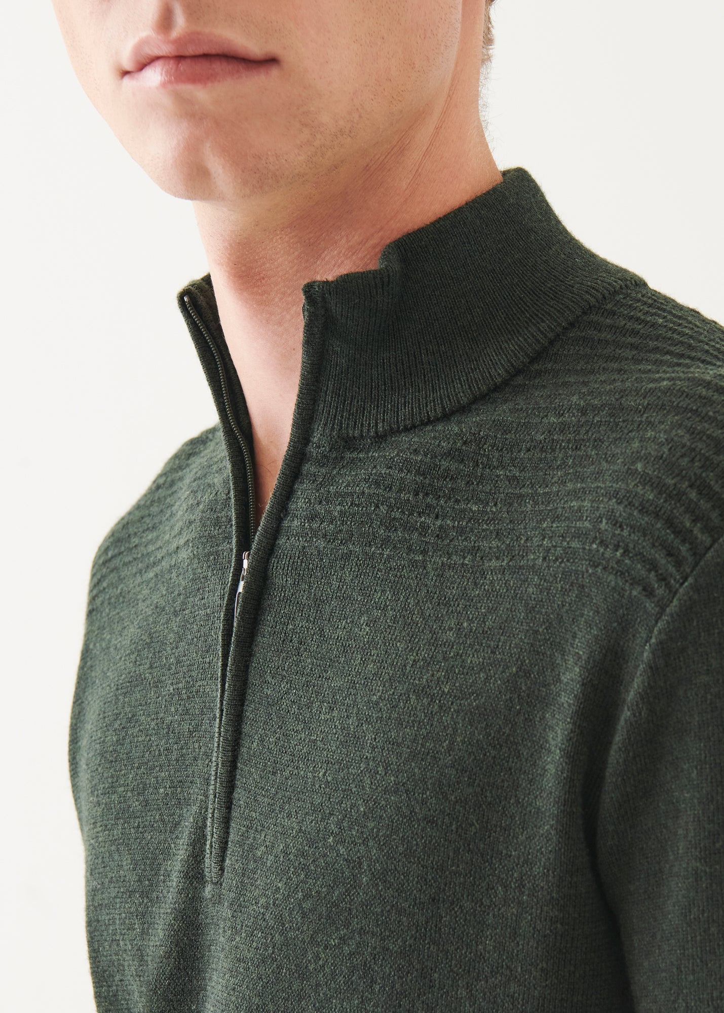 Merino Quarter Zip