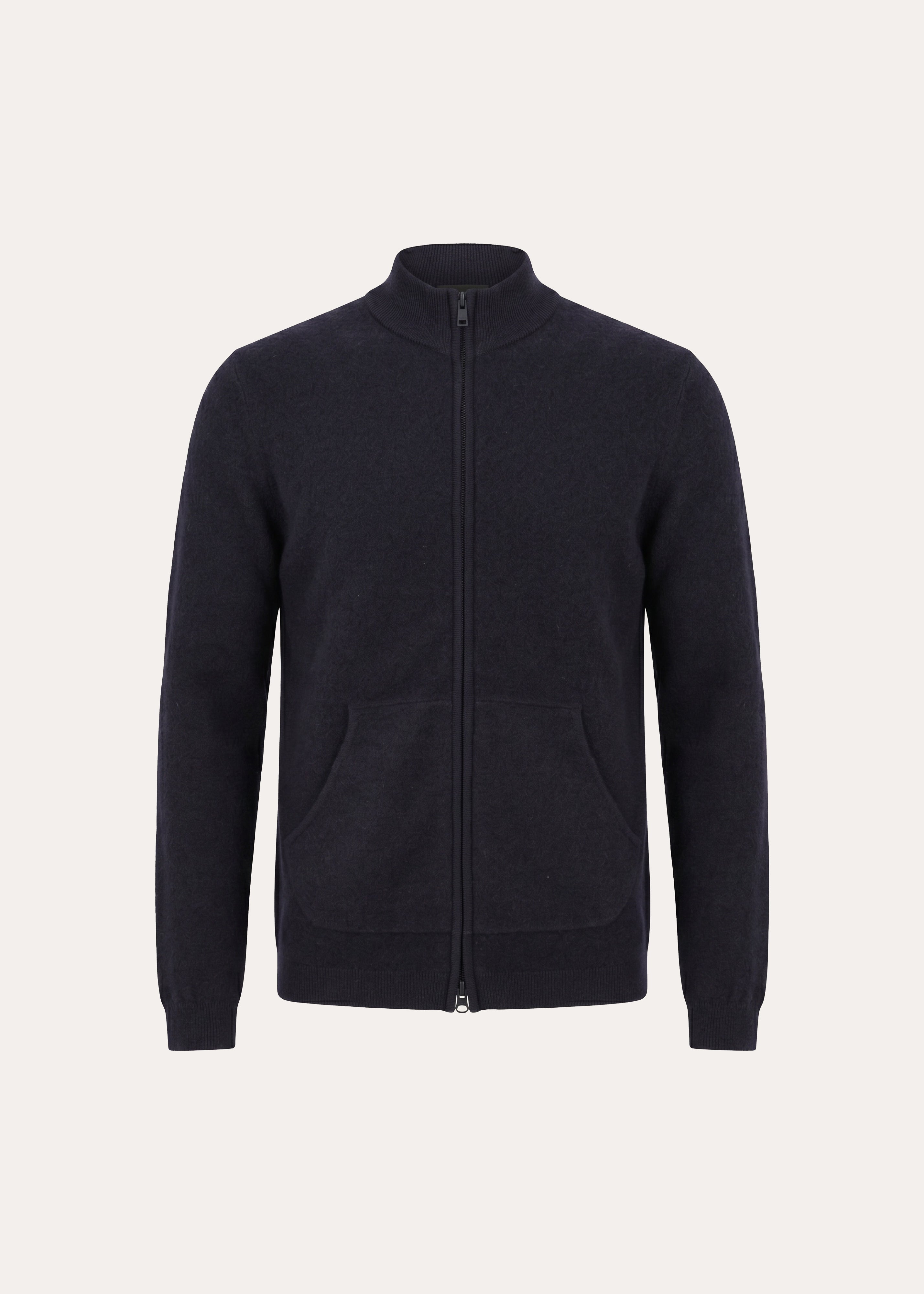 Boiled Merino Full Zip Cardigan - PATRICK ASSARAF