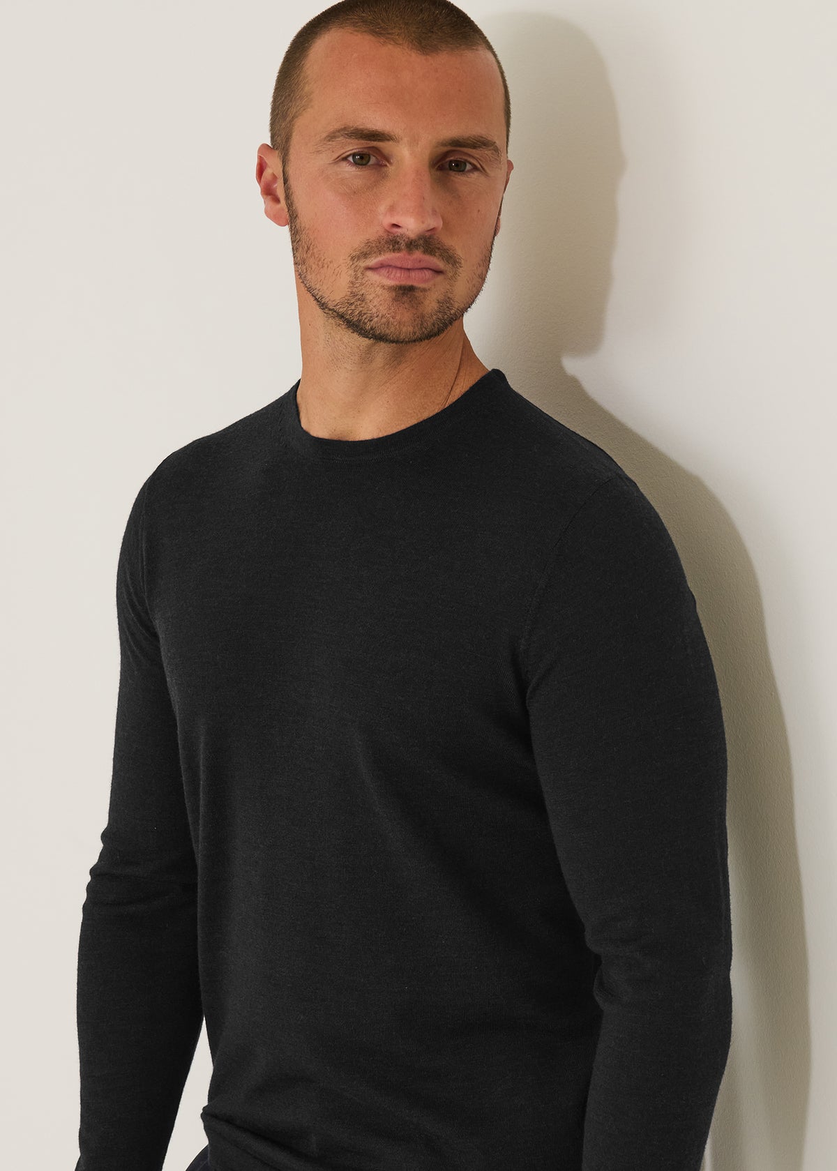 Extra-Fine Merino Crewneck - PATRICK ASSARAF