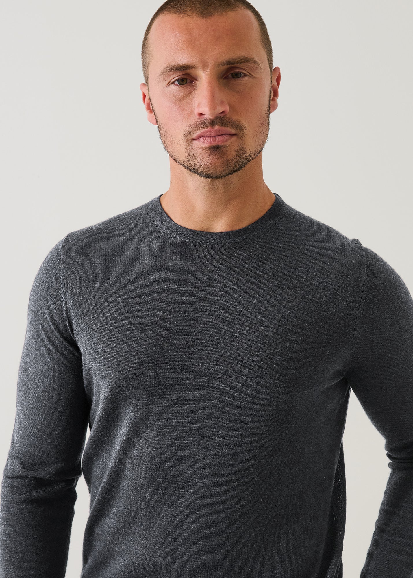 Extra-Fine Merino Crewneck - PATRICK ASSARAF