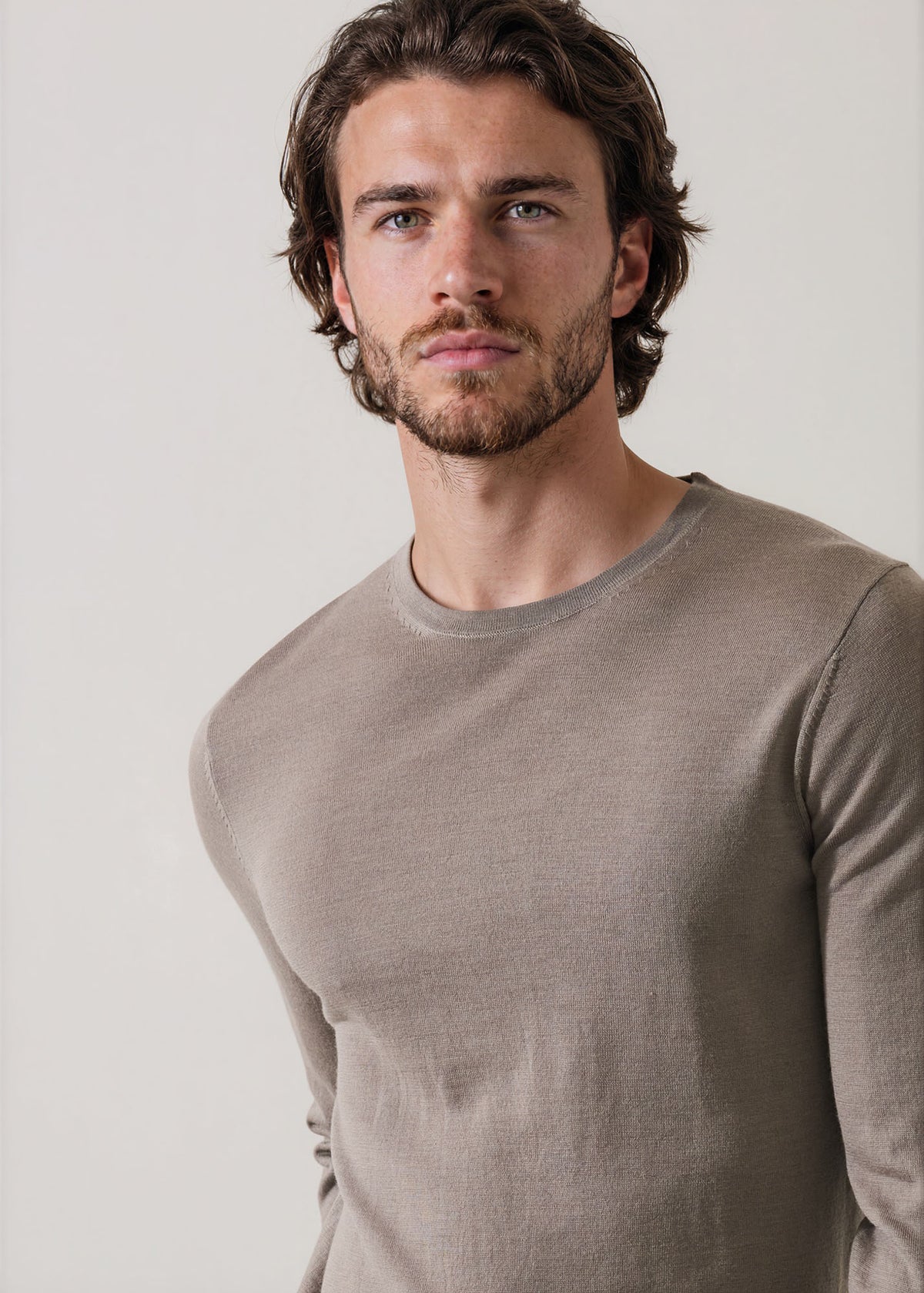 Extra-Fine Merino Crewneck - PATRICK ASSARAF