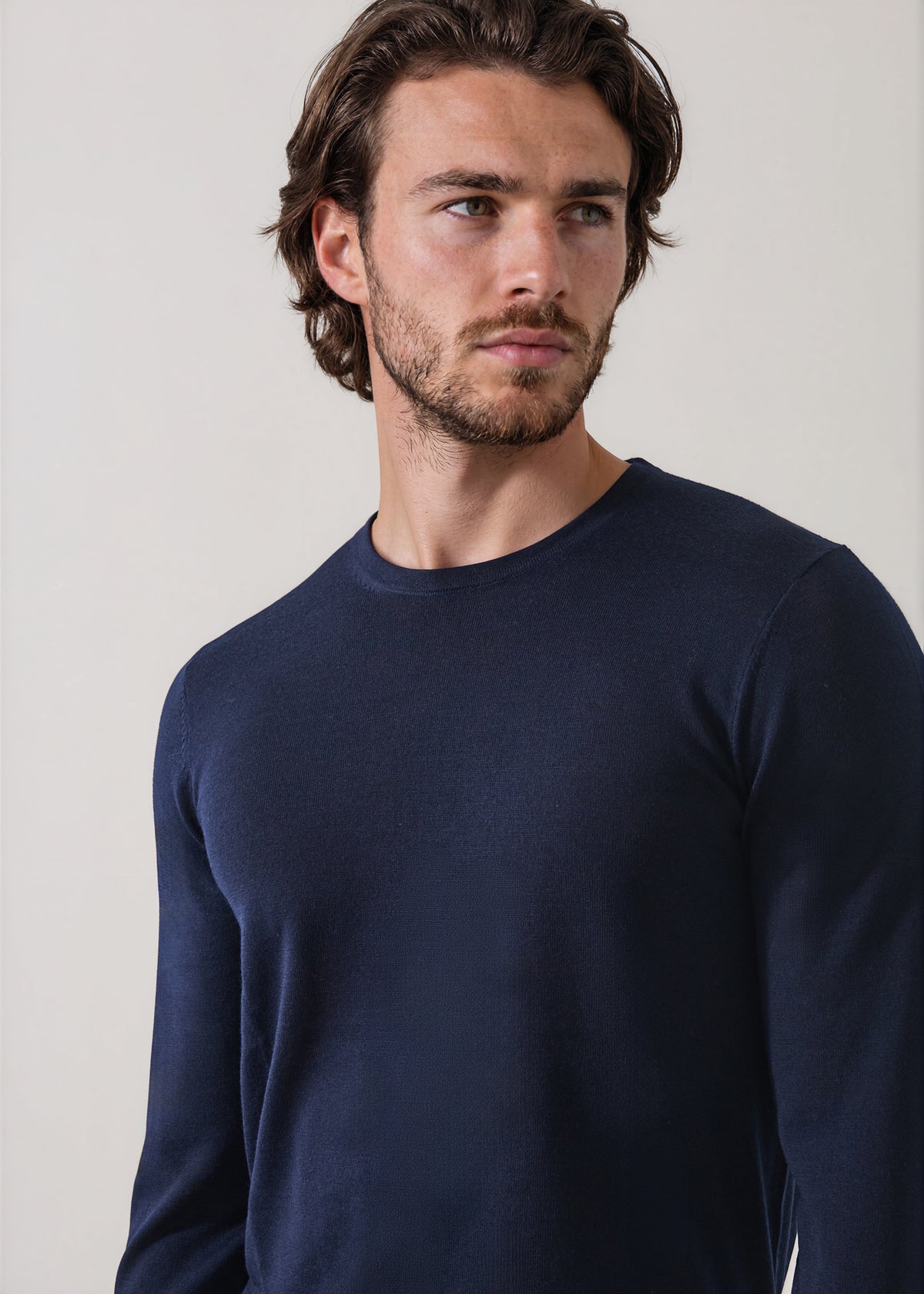 Extra-Fine Merino Crewneck - PATRICK ASSARAF