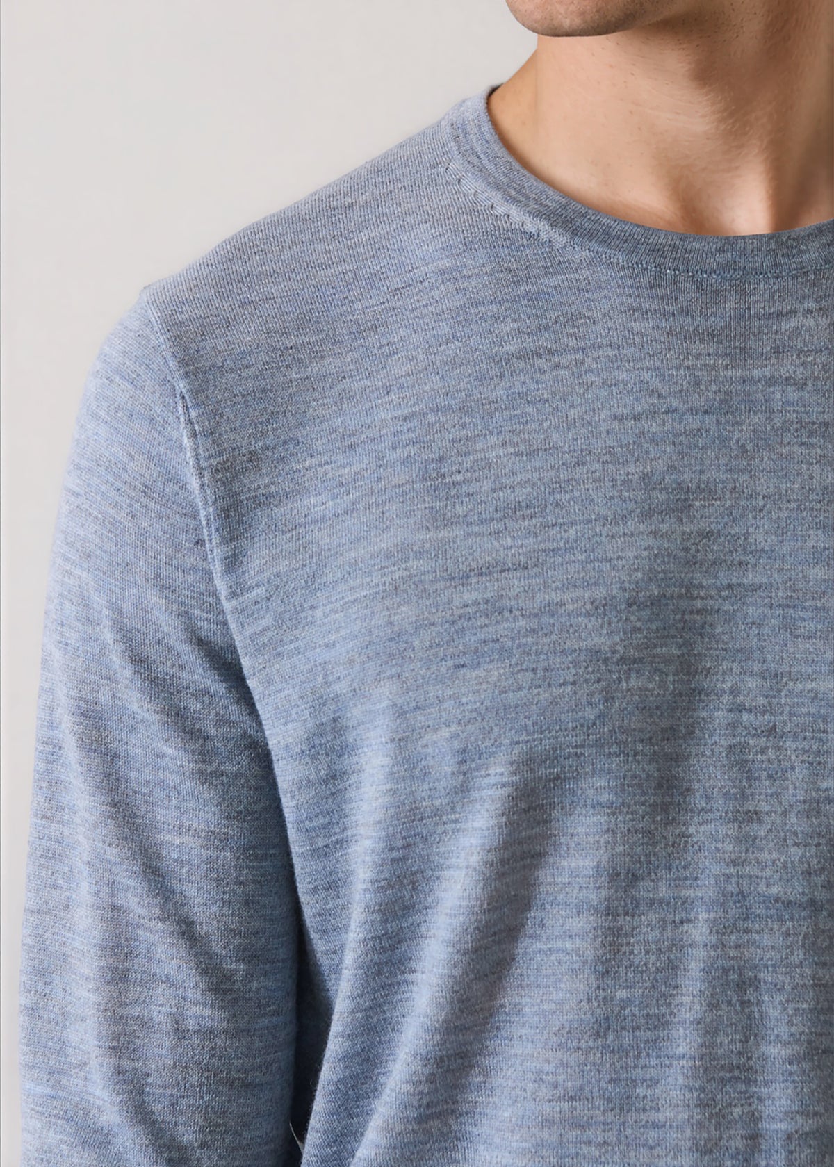 Extra-Fine Merino Crewneck - PATRICK ASSARAF