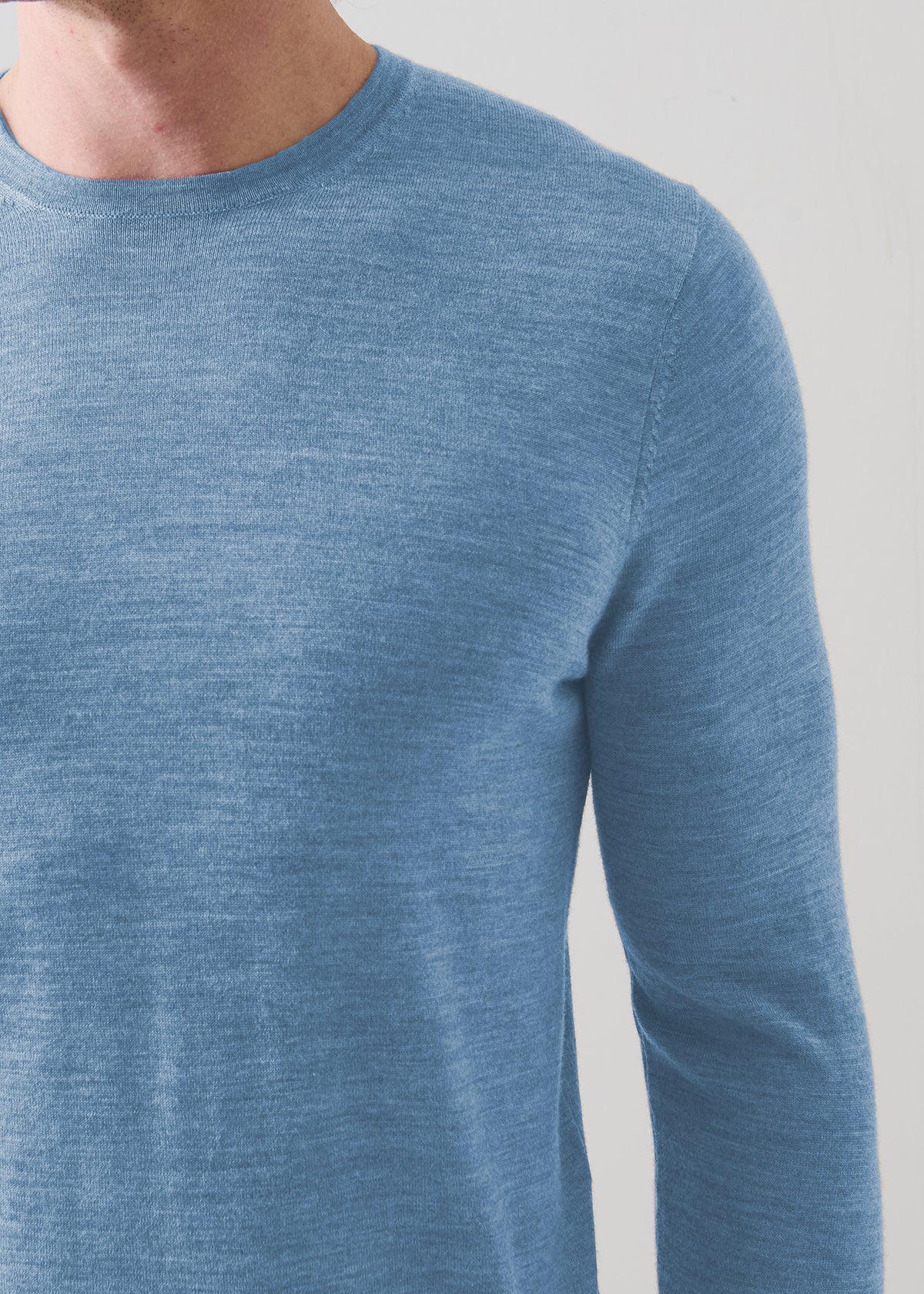 Extra-Fine Merino Crewneck - PATRICK ASSARAF