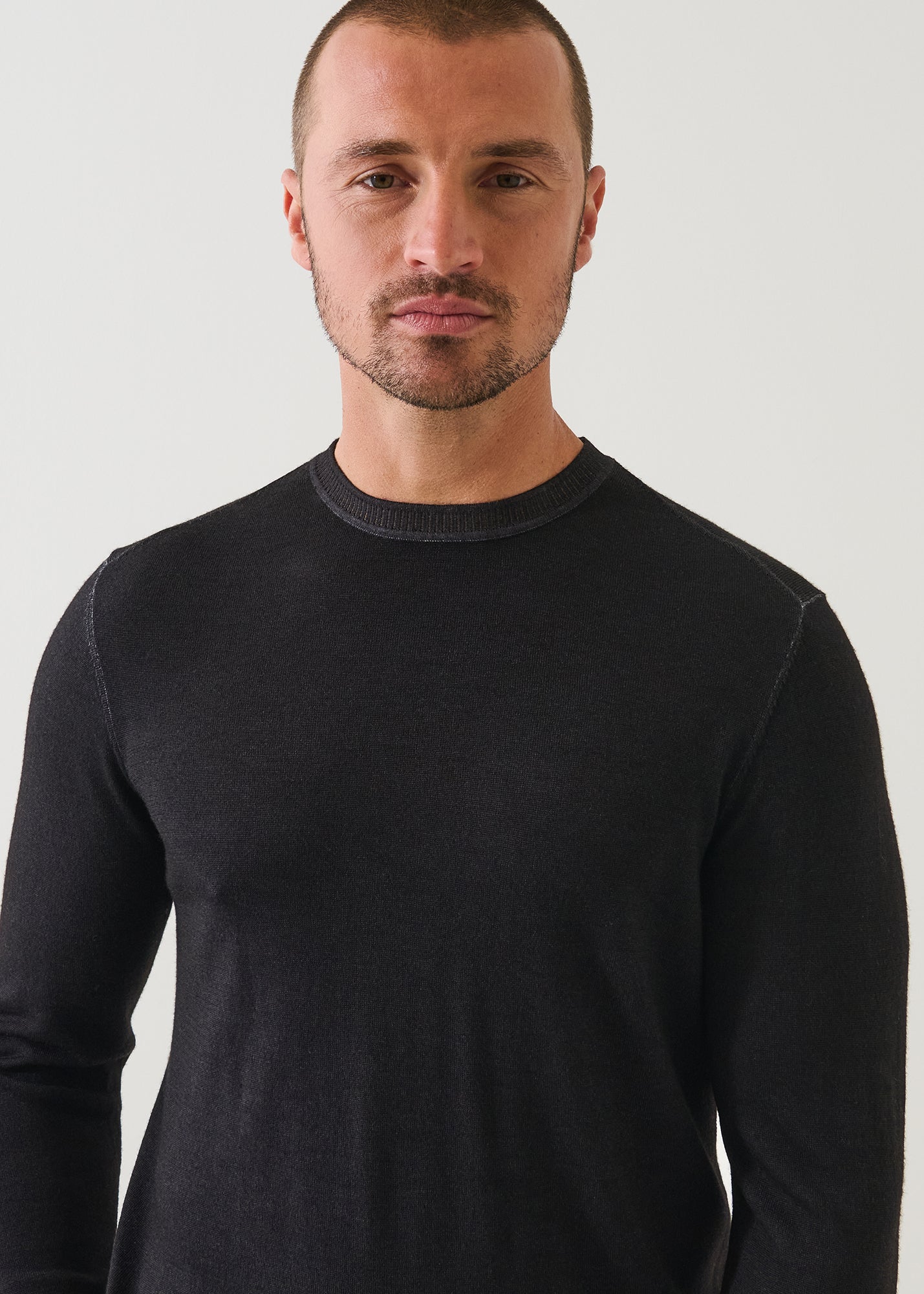 Extra-Fine Merino Vintage Wash Crewneck