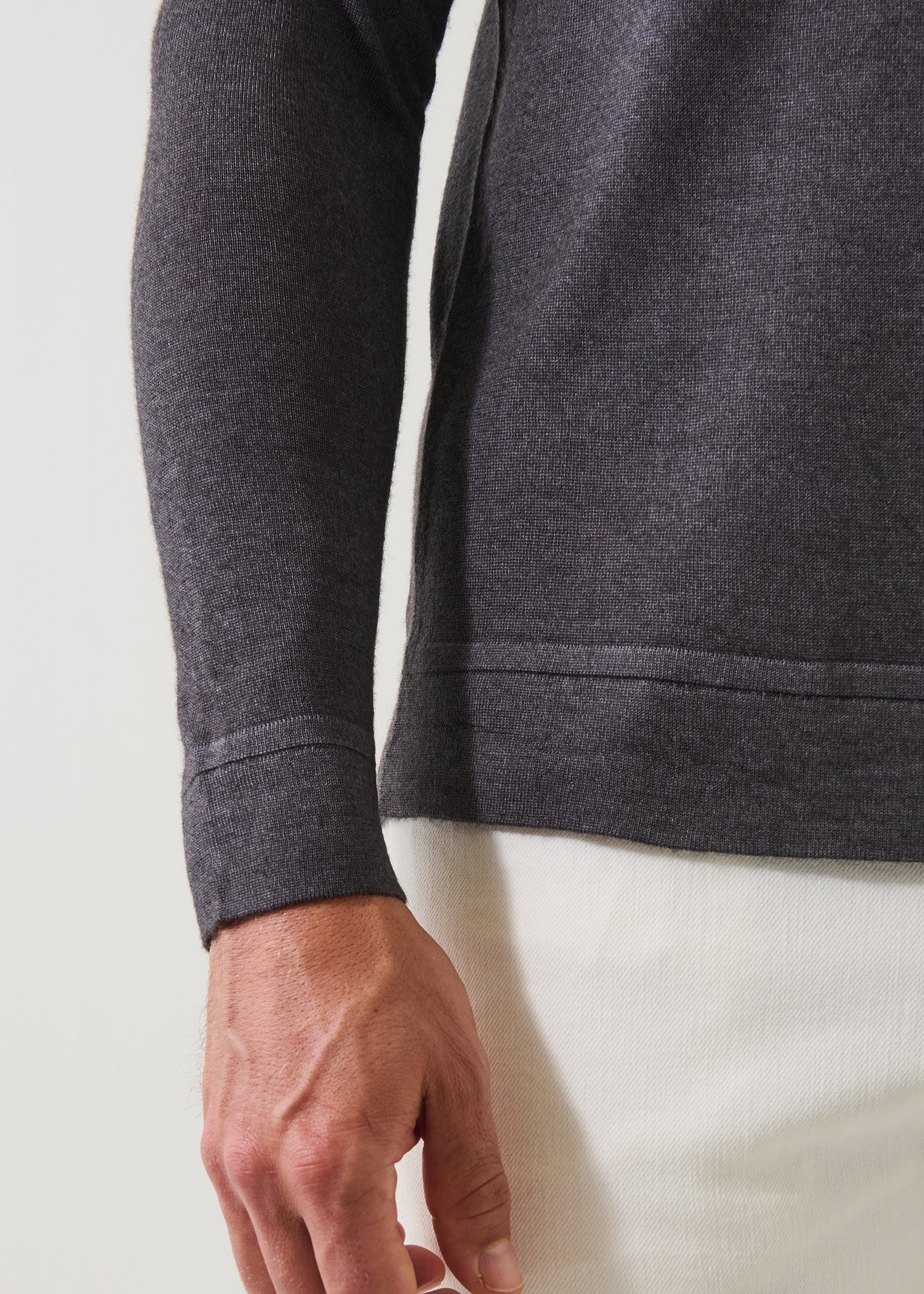 Extra-Fine Merino Vintage Wash Crewneck
