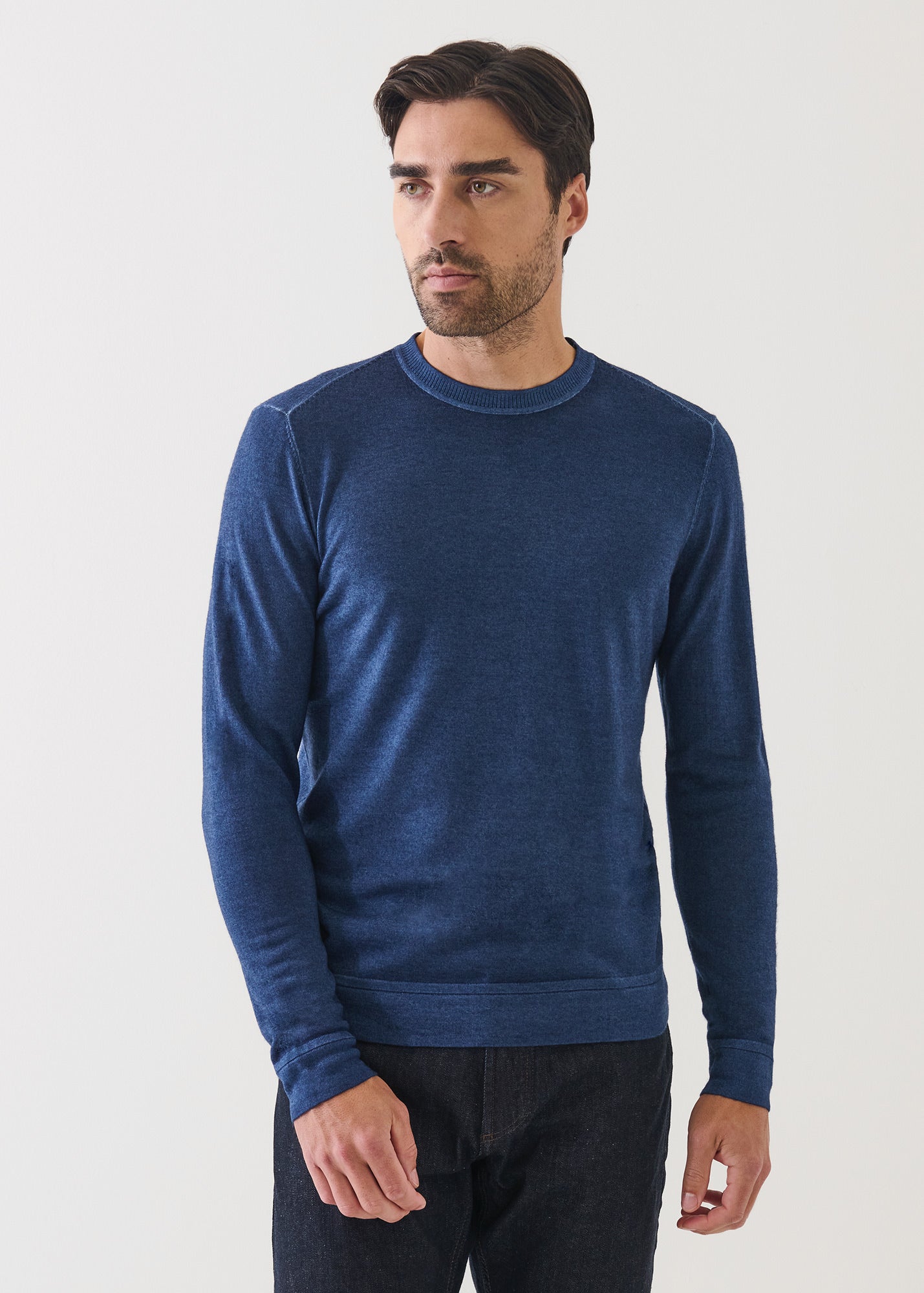 Extra-Fine Merino Vintage Wash Crewneck