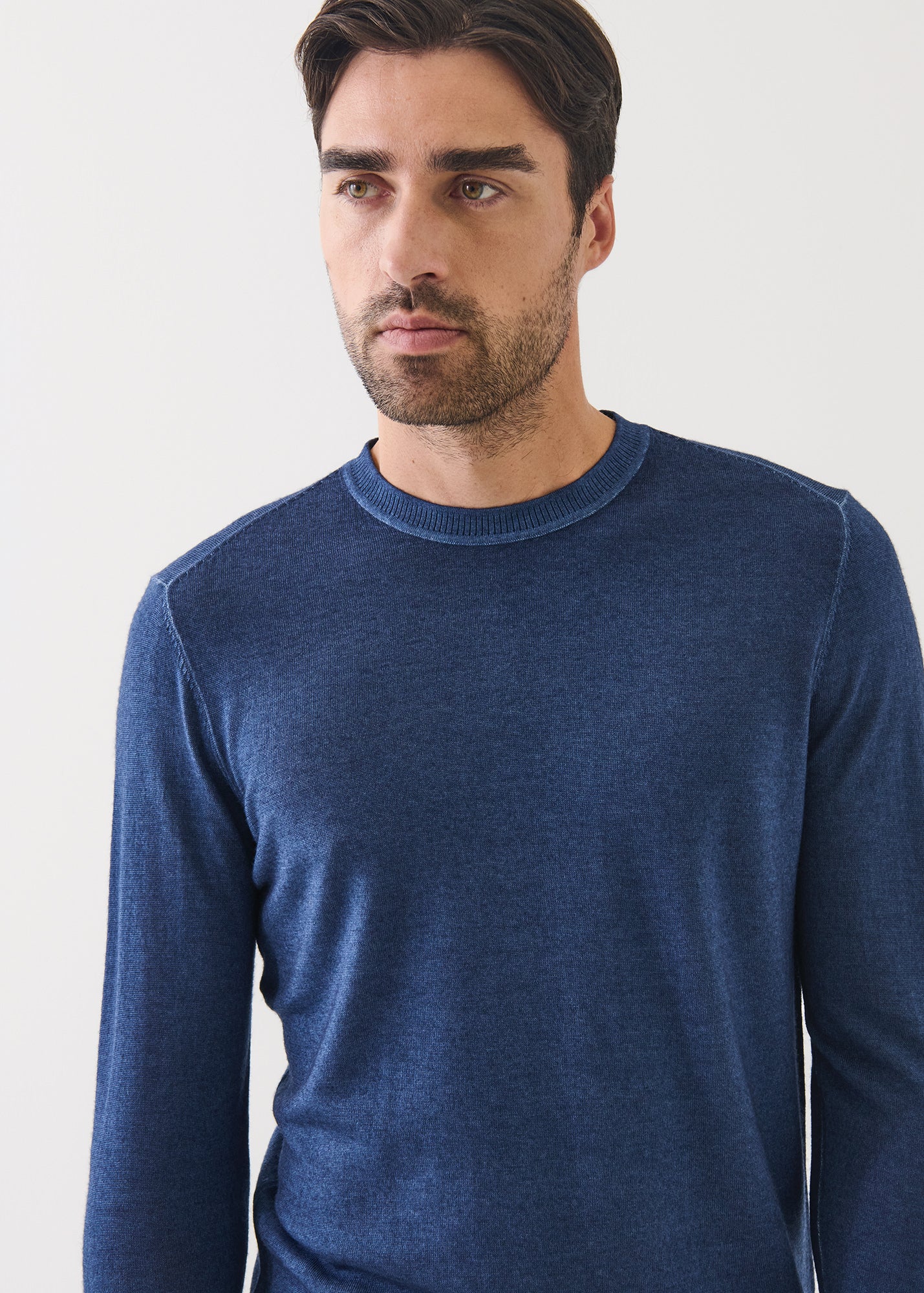 Extra-Fine Merino Vintage Wash Crewneck