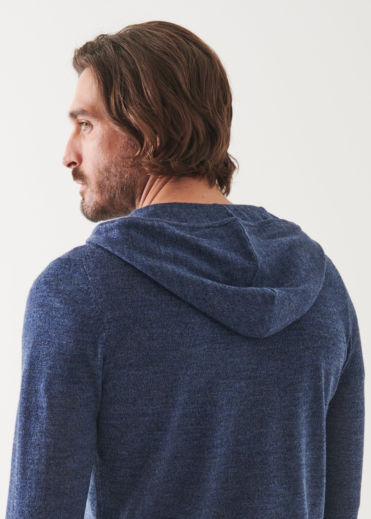Extra-Fine Merino Full Zip Hoodie - PATRICK ASSARAF