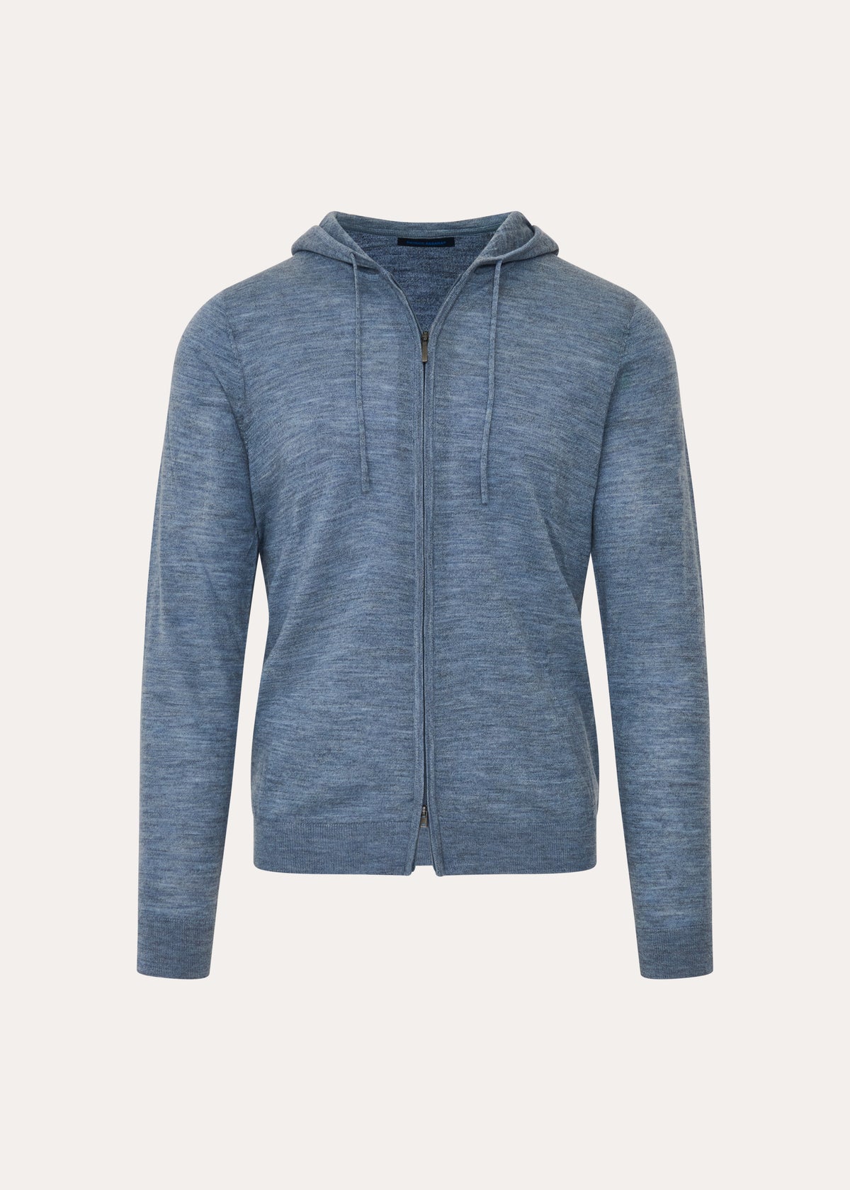 Extra-Fine Merino Full Zip Hoodie - PATRICK ASSARAF