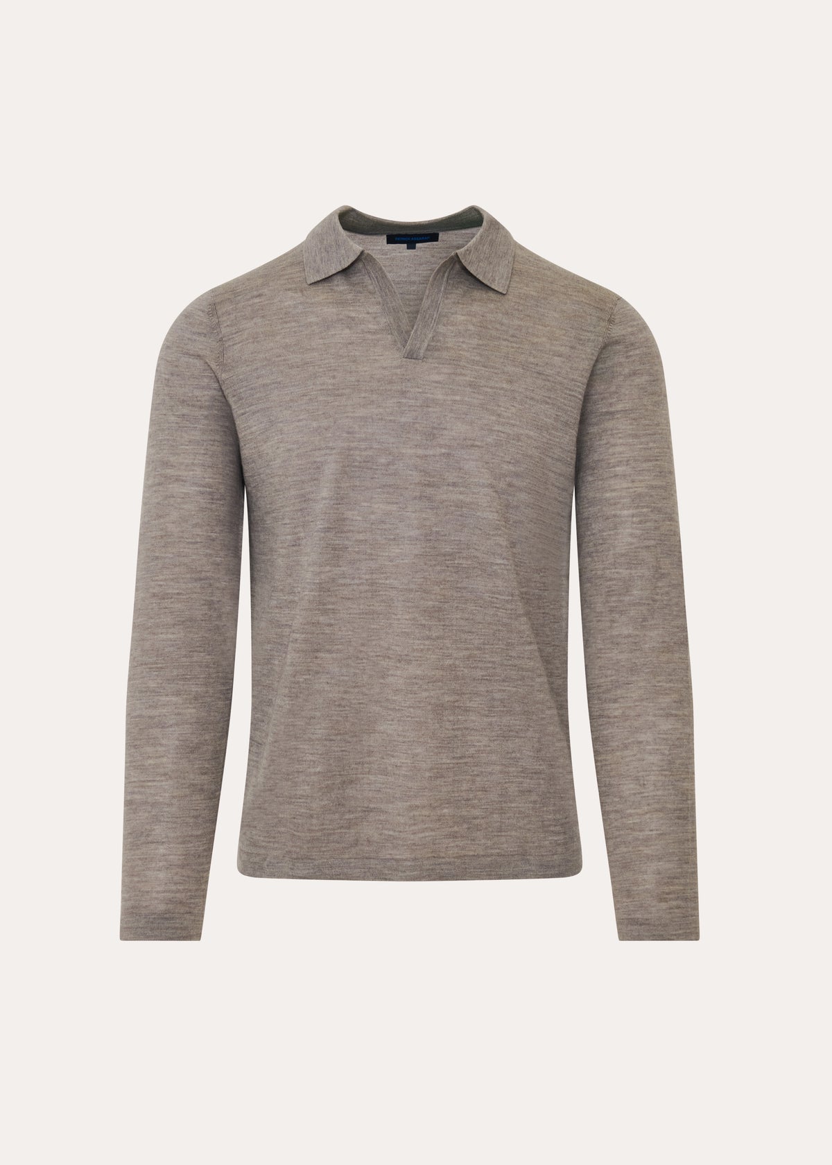 Extra-Fine Merino Open Polo - PATRICK ASSARAF