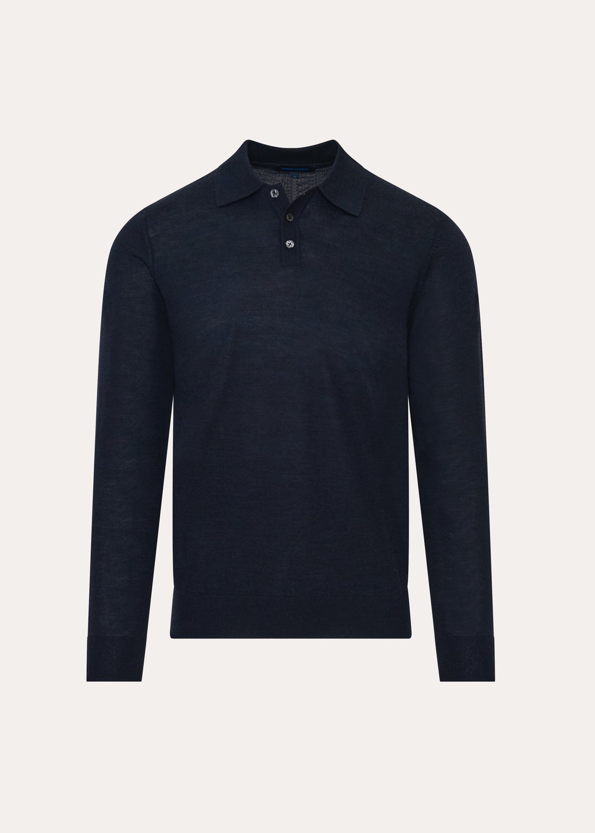Extra-Fine Merino Button Polo - PATRICK ASSARAF