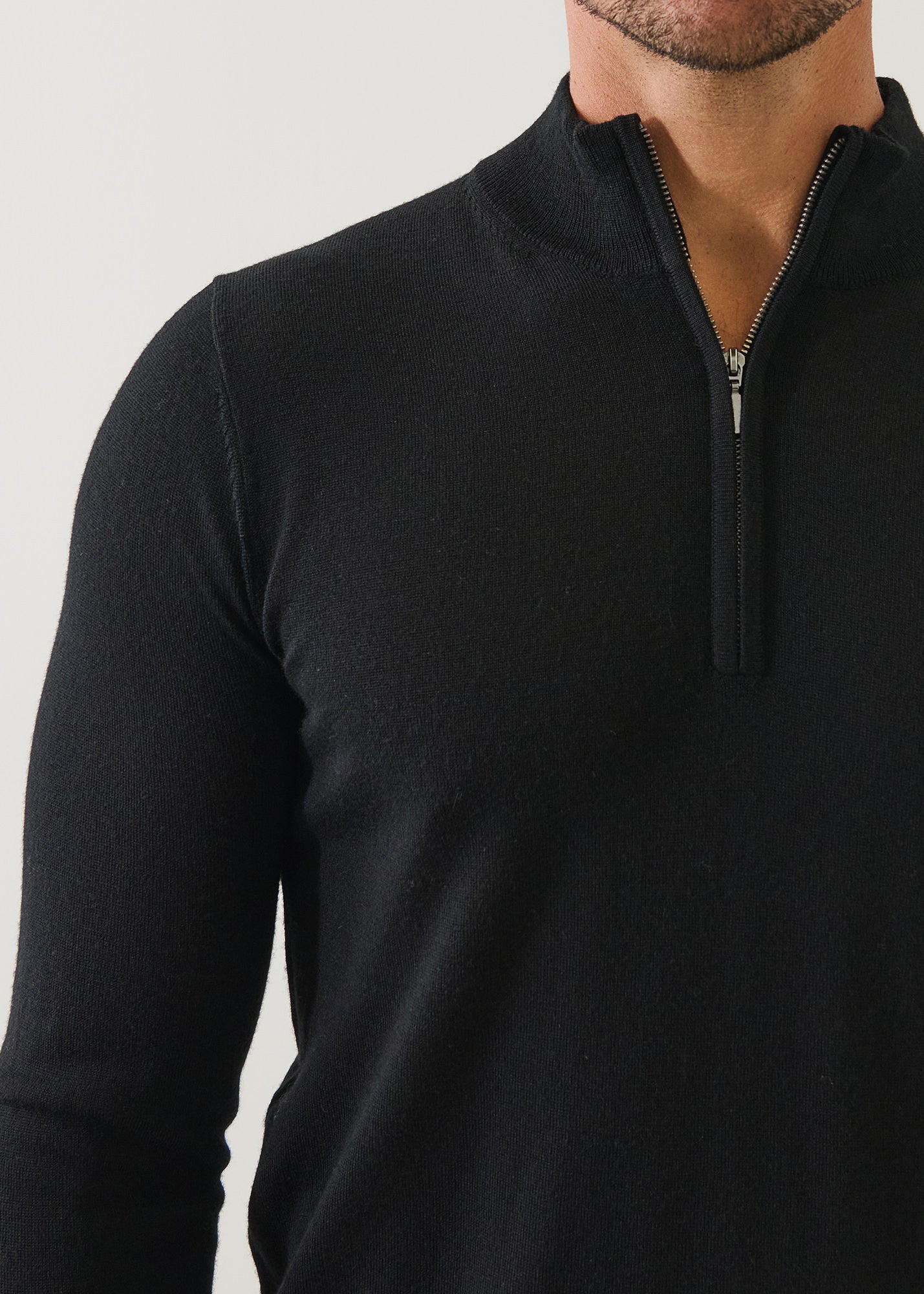 Extra-Fine Merino Quarter Zip - PATRICK ASSARAF