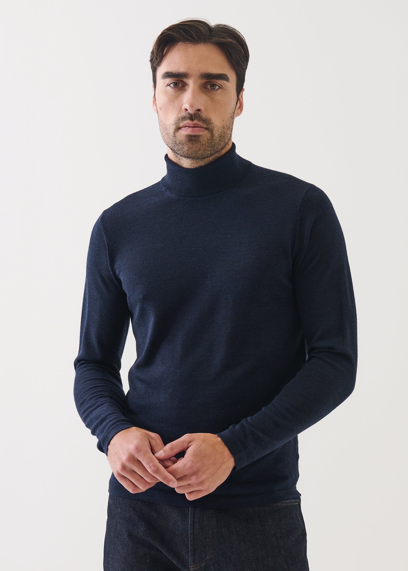 Extra-Fine Merino Turtleneck