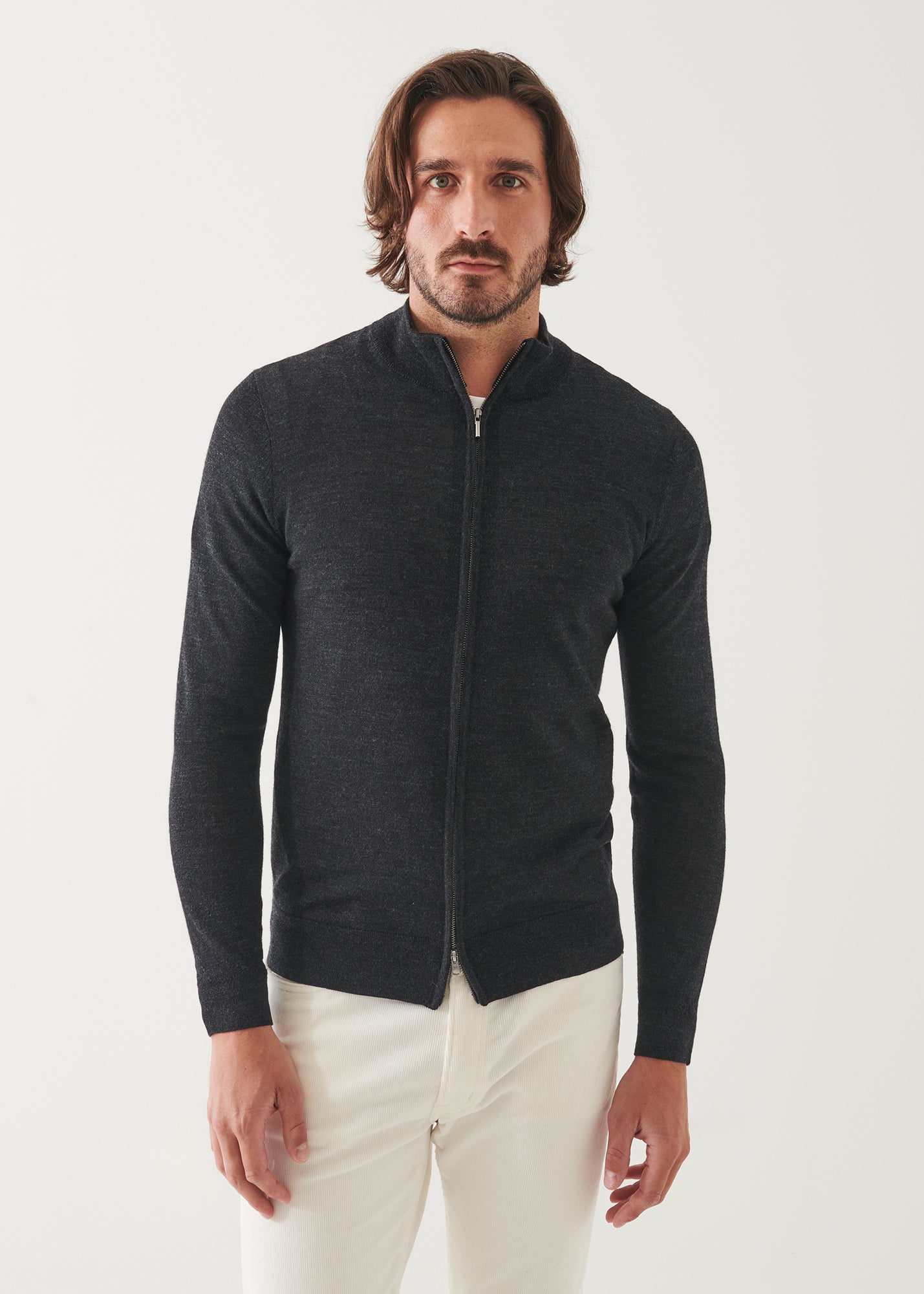 Extra-Fine Merino Full Zip - PATRICK ASSARAF