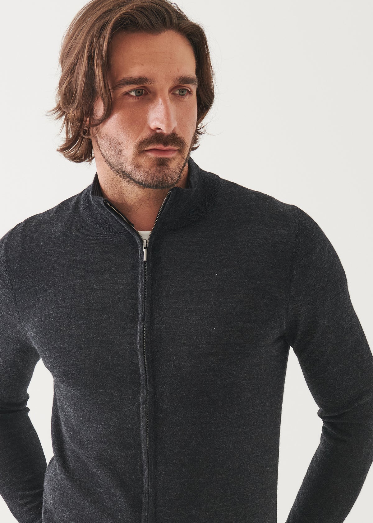 Extra-Fine Merino Full Zip - PATRICK ASSARAF