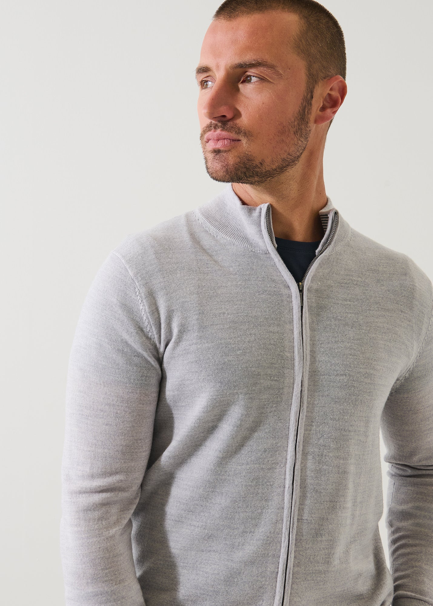 Extra-Fine Merino Full Zip