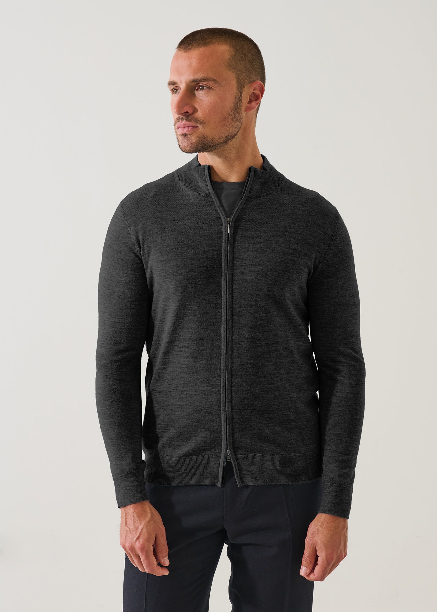 Extra-Fine Merino Full Zip