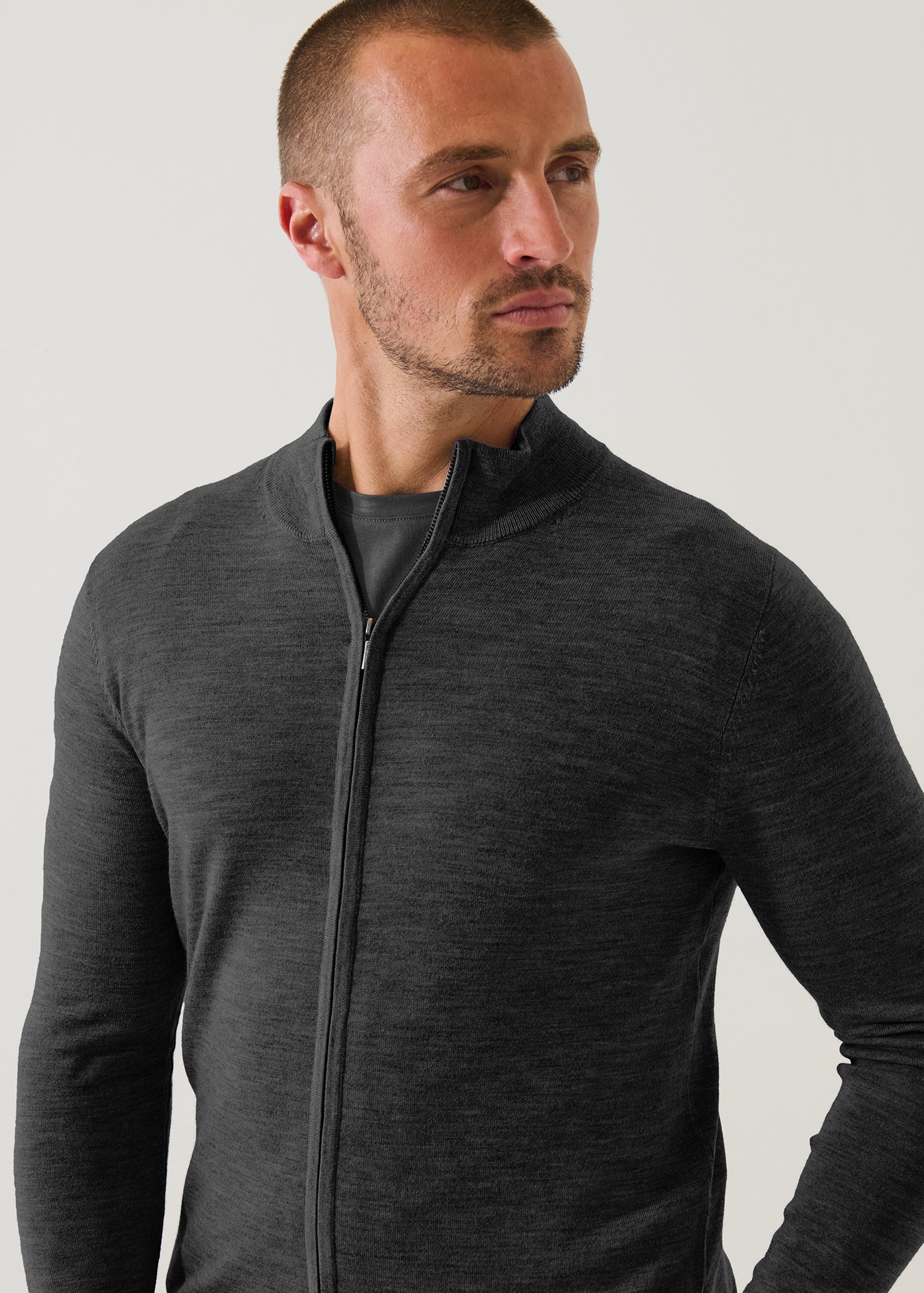 Extra-Fine Merino Full Zip