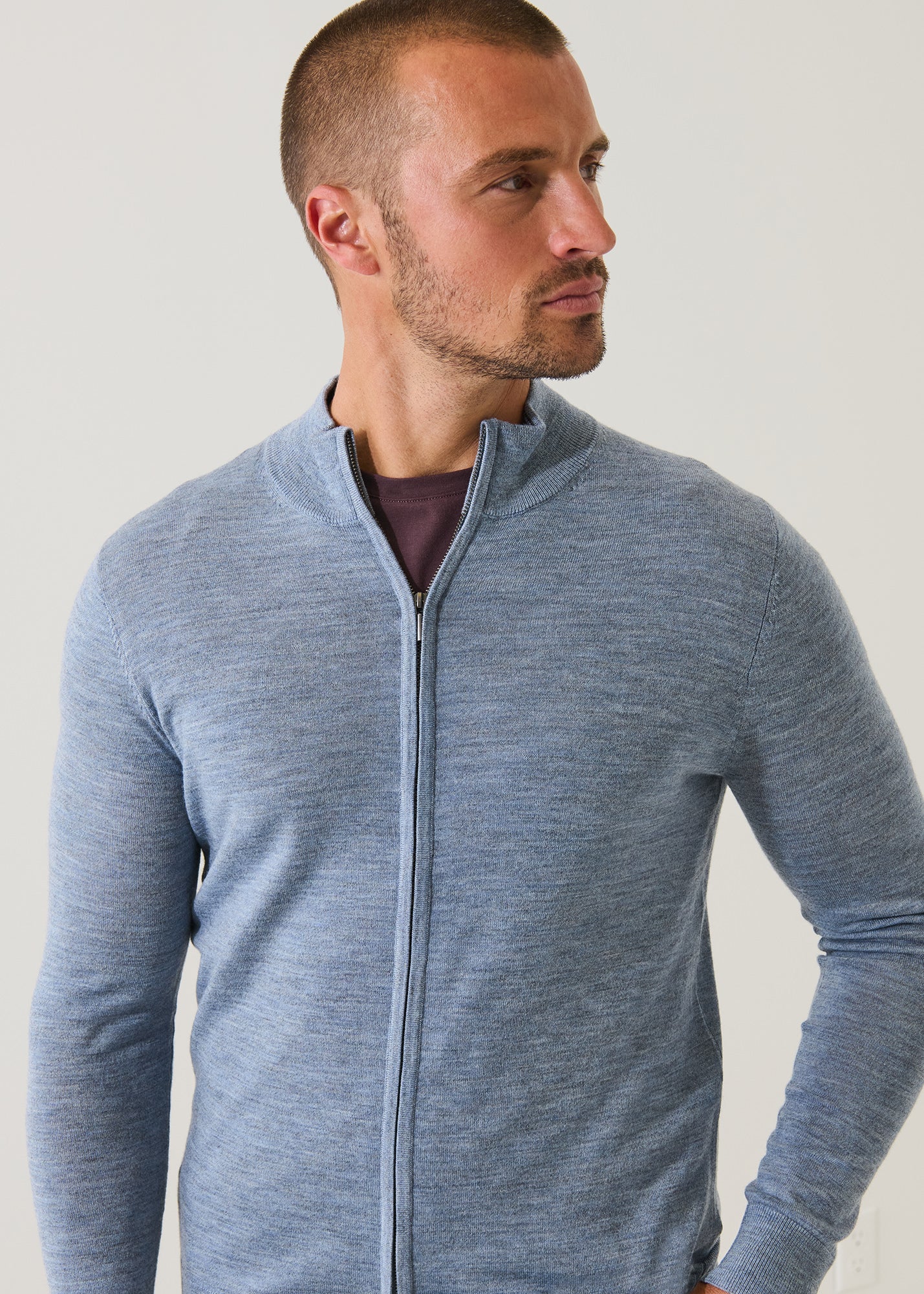 Extra-Fine Merino Full Zip