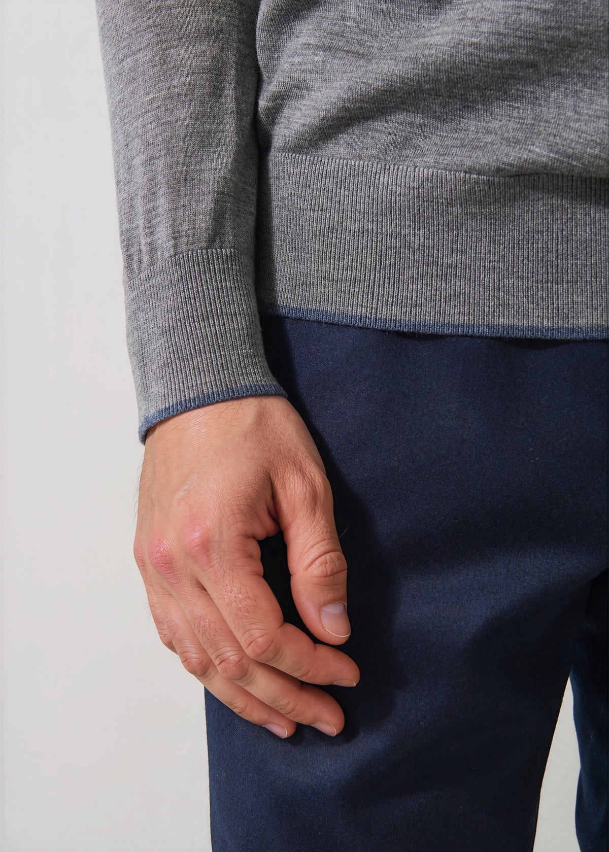 Superfine Merino Crewneck - PATRICK ASSARAF