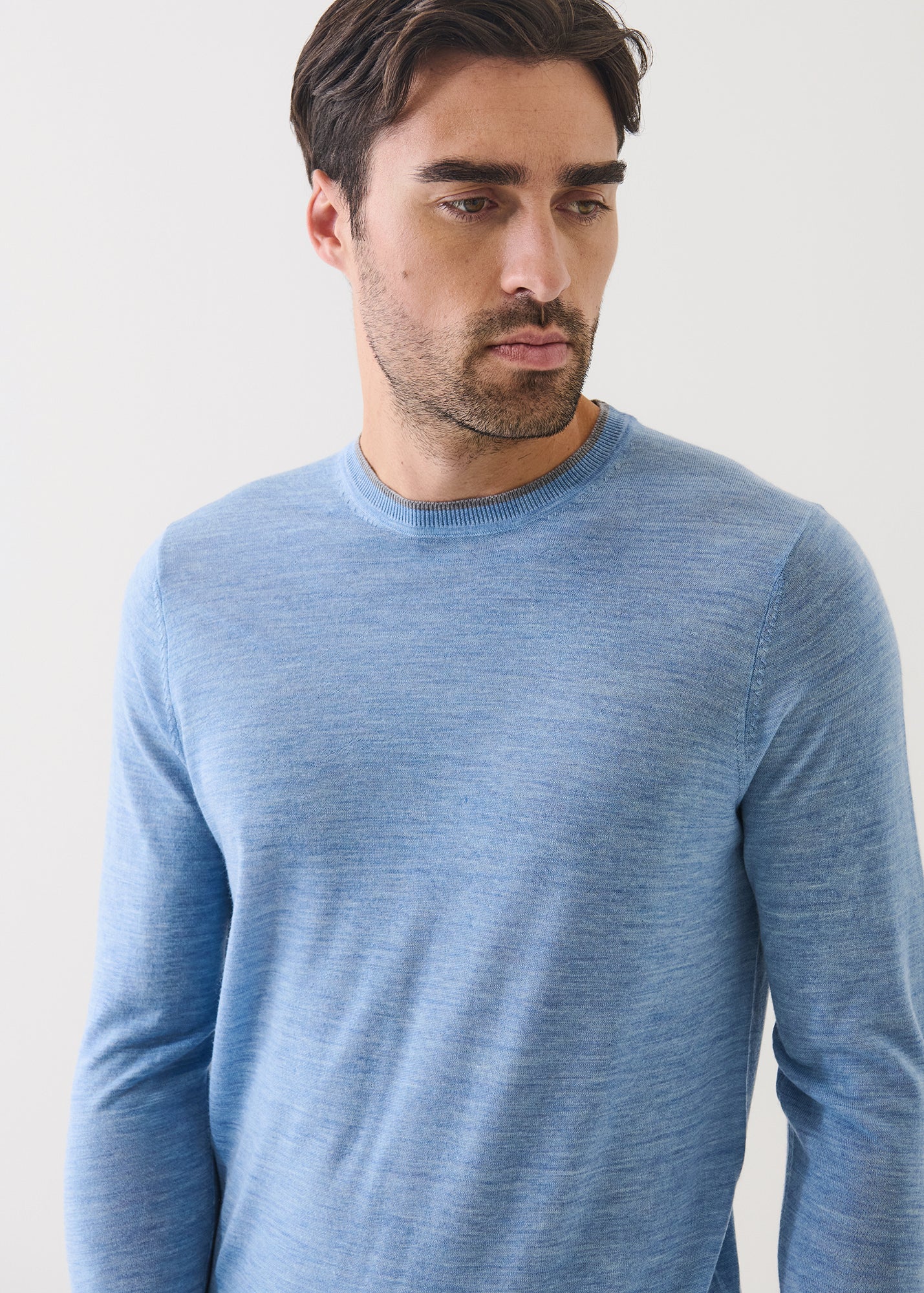 Superfine Merino Crewneck - PATRICK ASSARAF