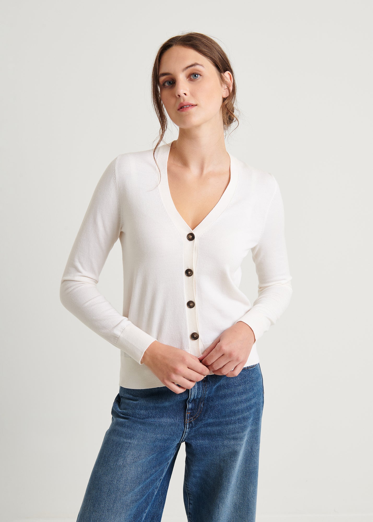 Superfine Merino Cardigan