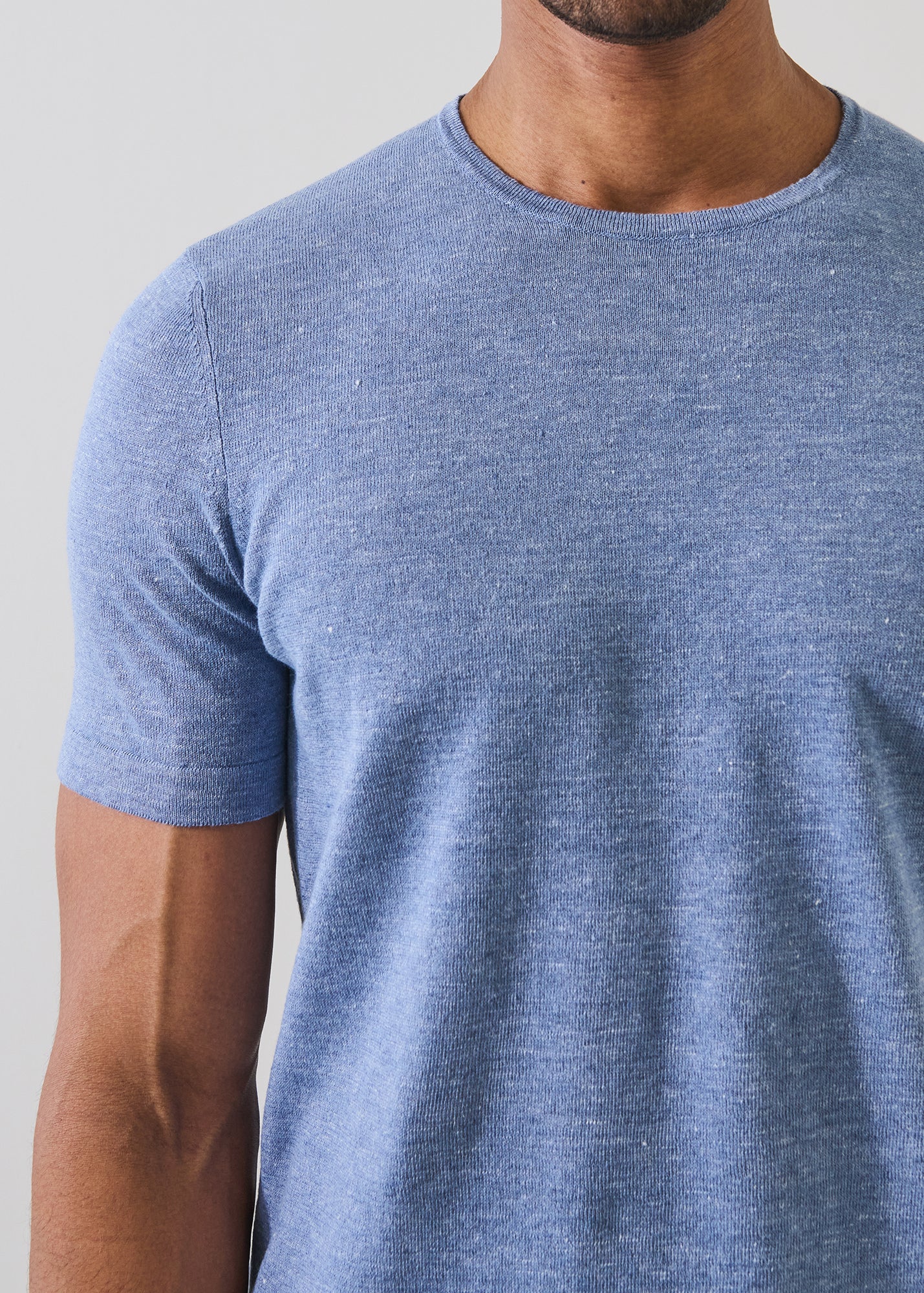 Linen Cotton Crewneck Sweater - PATRICK ASSARAF