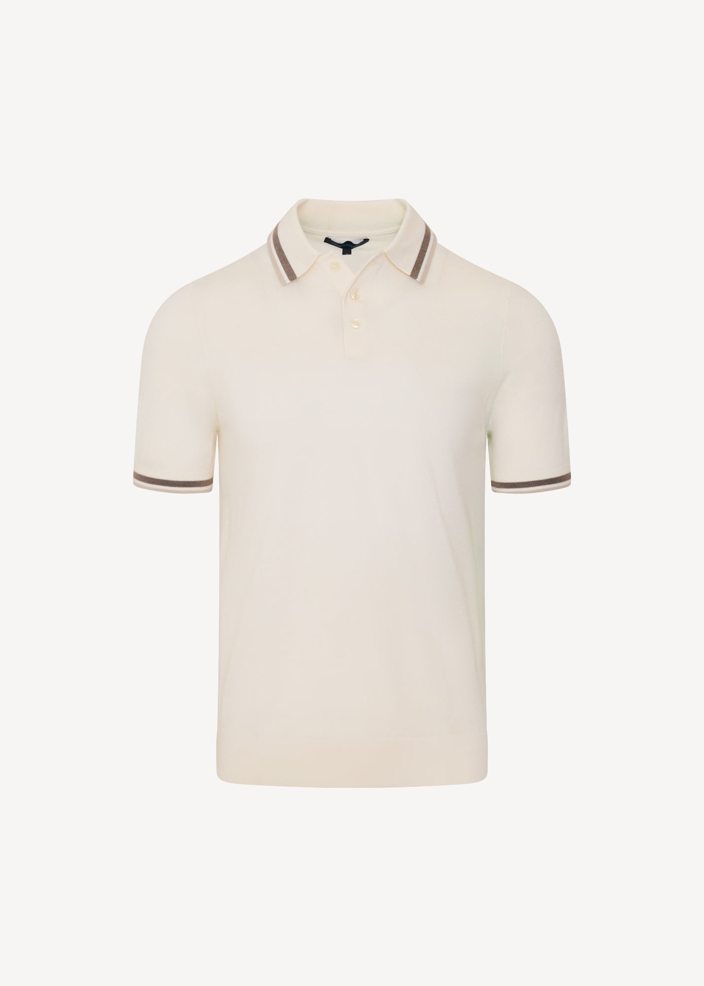 Merino Silk Tipped Polo - PATRICK ASSARAF