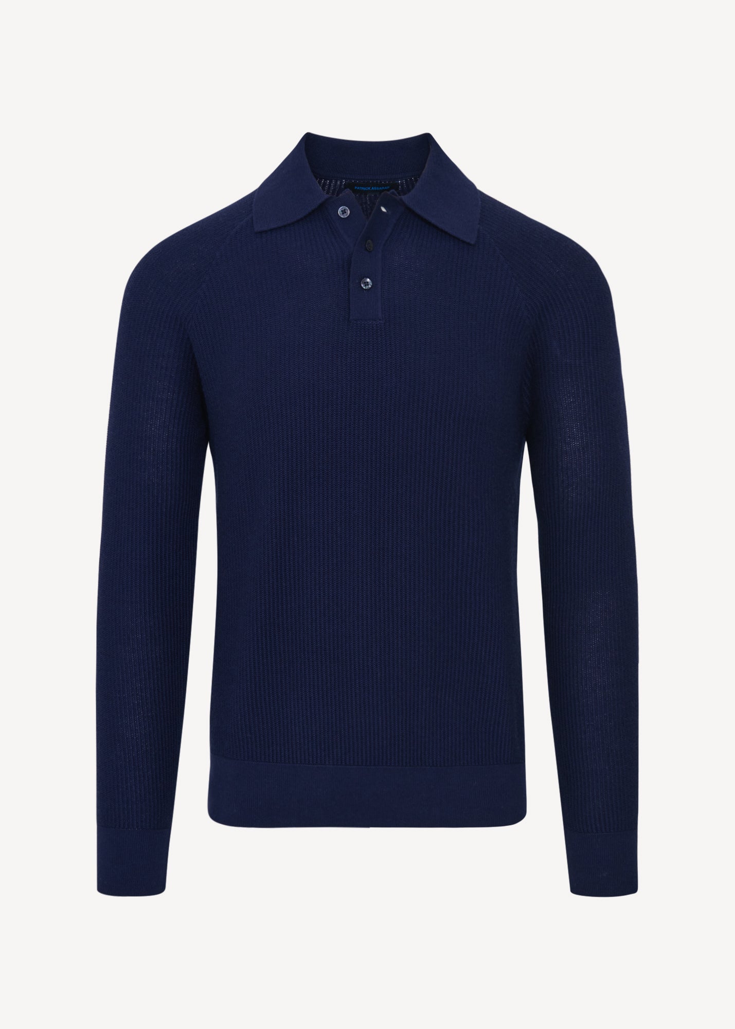 Cotton Blend Wide Rib Polo