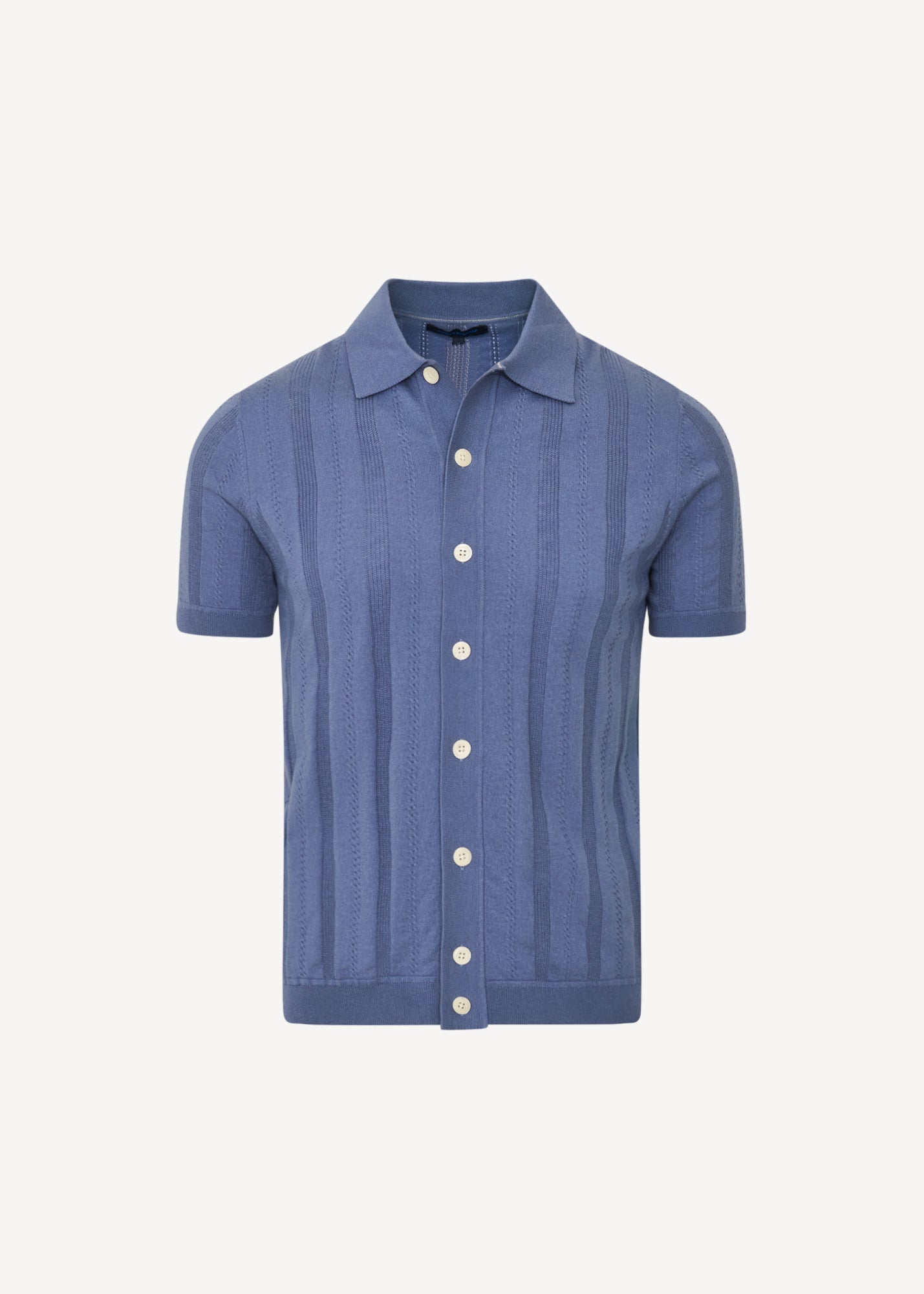 Cotton Cashmere Knit Shirt - PATRICK ASSARAF