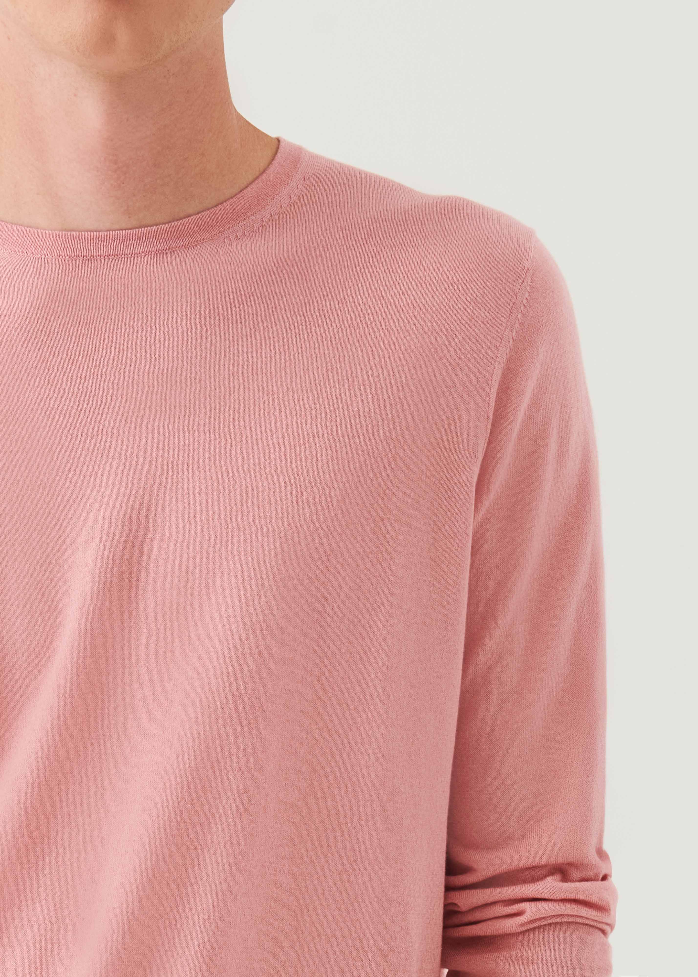 Cotton Cupro Crewneck