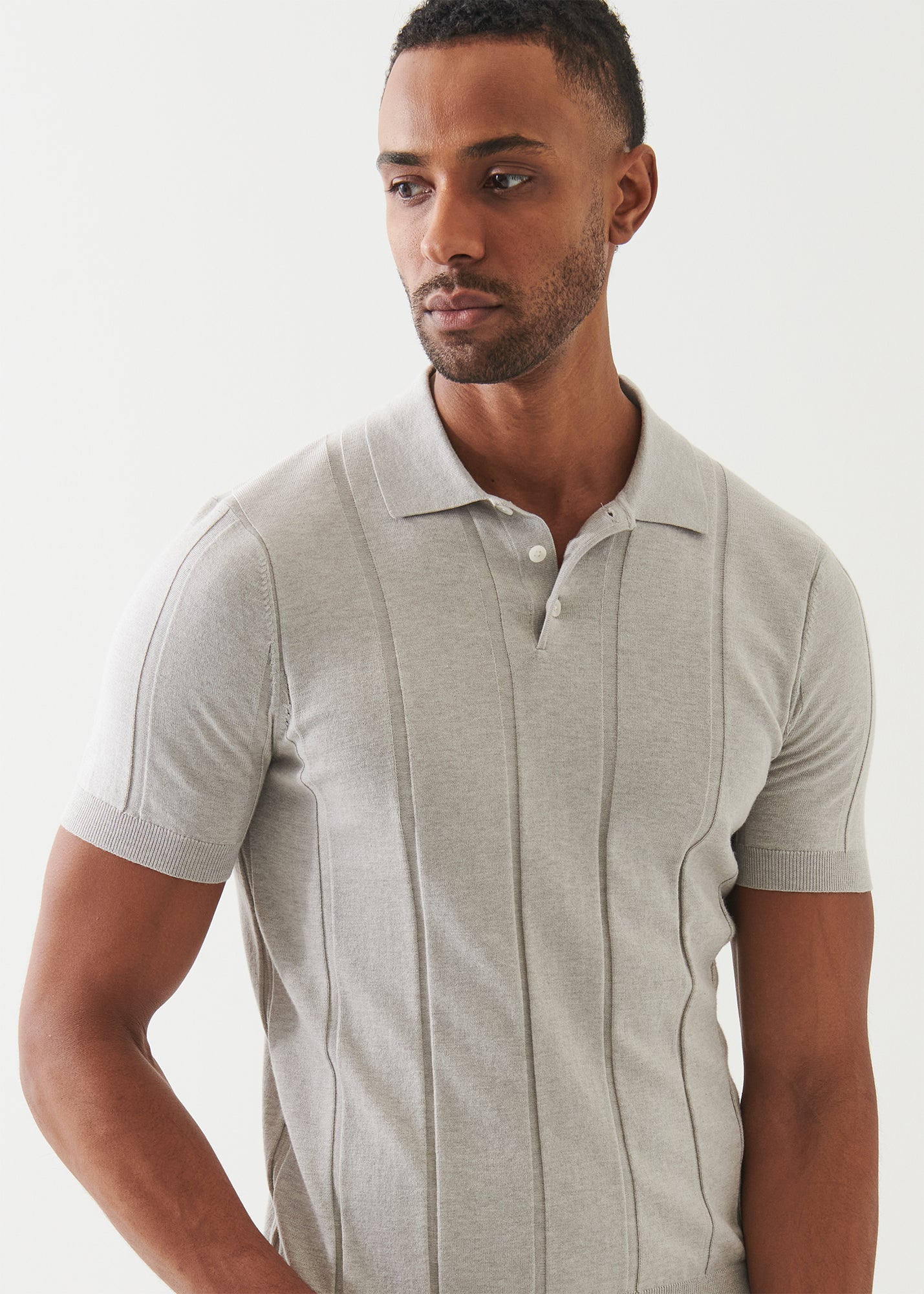 Cotton Cashmere Blend Polo - PATRICK ASSARAF