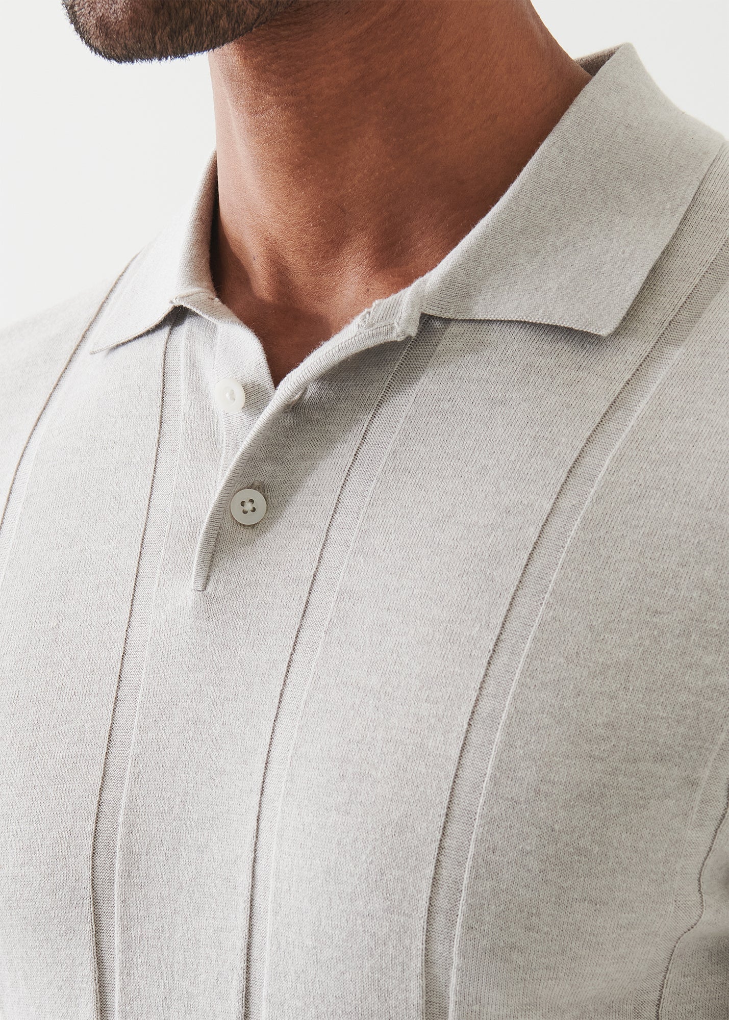 Cotton Cashmere Blend Polo - PATRICK ASSARAF