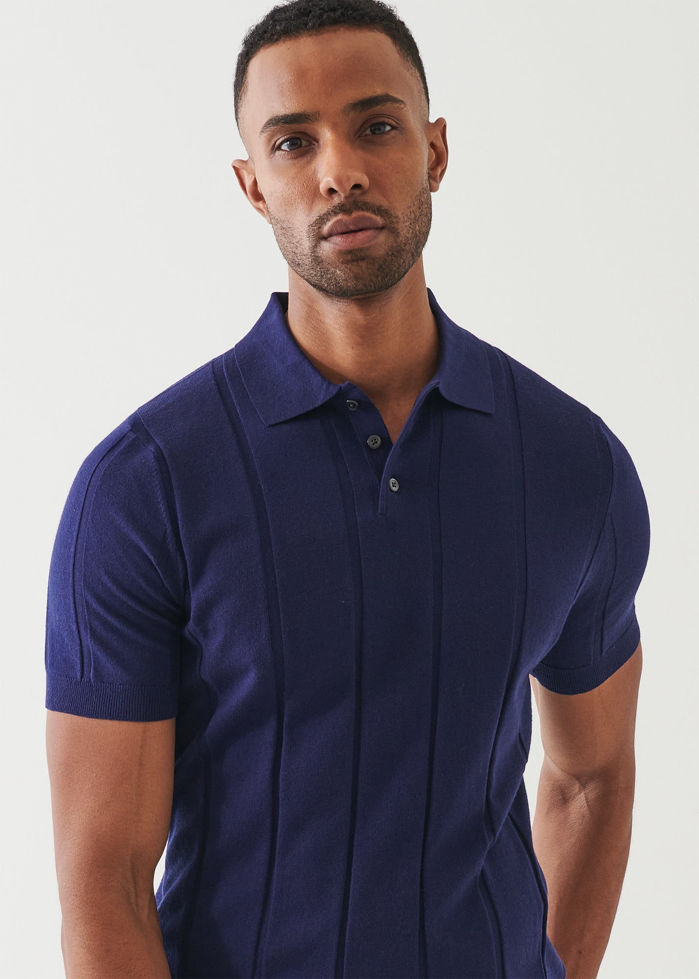 Cotton Cashmere Blend Polo - PATRICK ASSARAF
