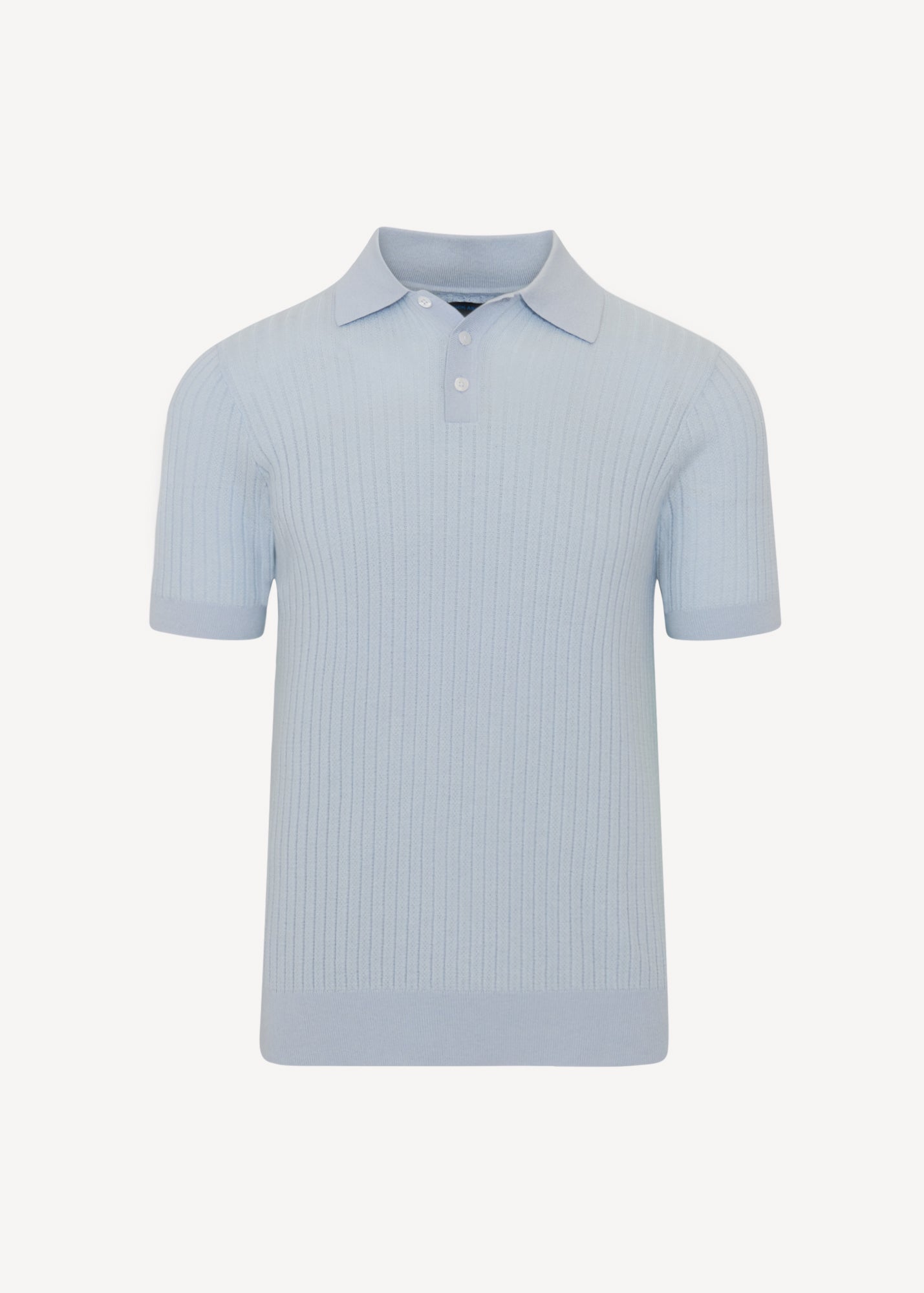 Cotton Blend Drop Needle Polo
