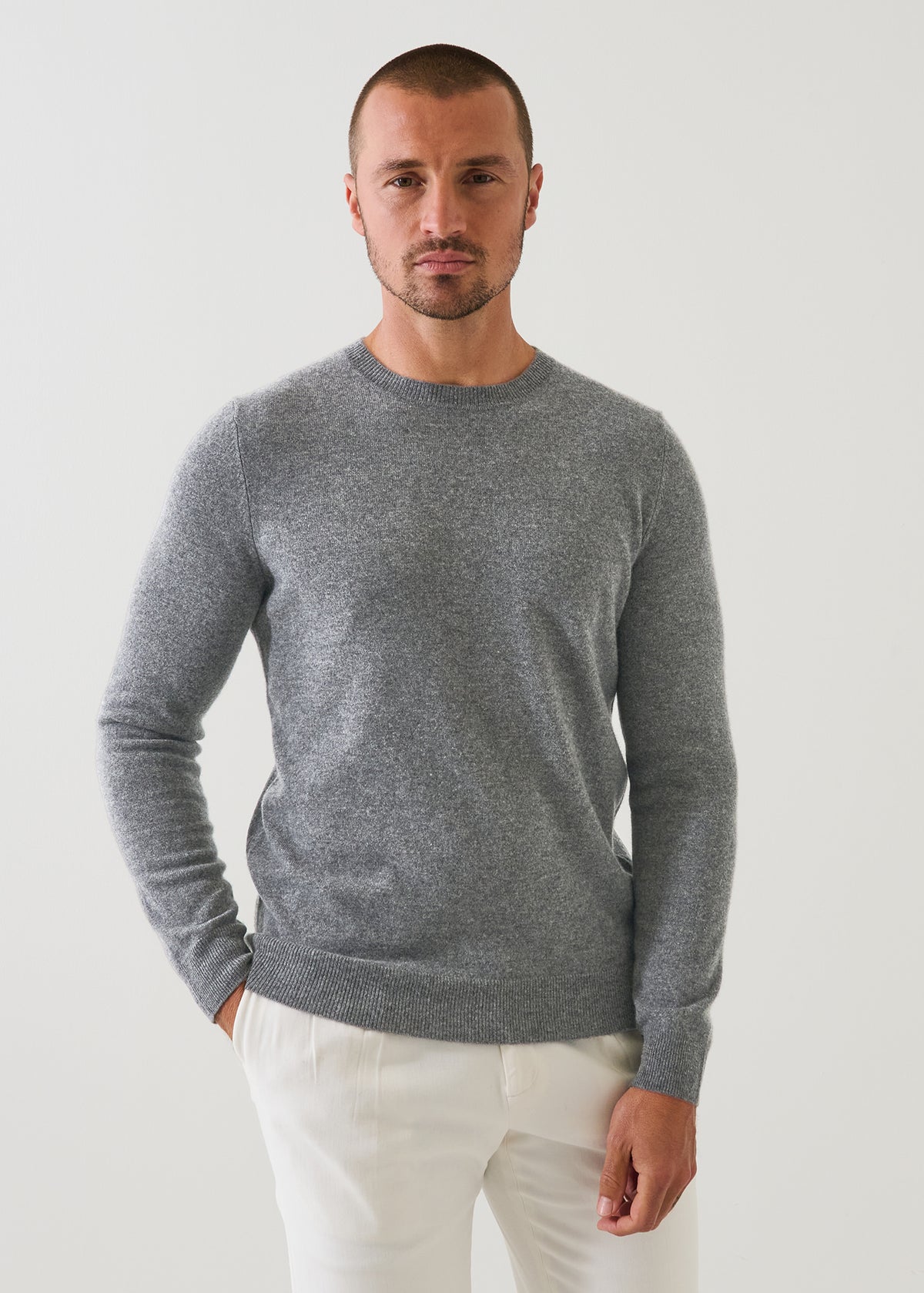 Nano Cashmere Crewneck - PATRICK ASSARAF