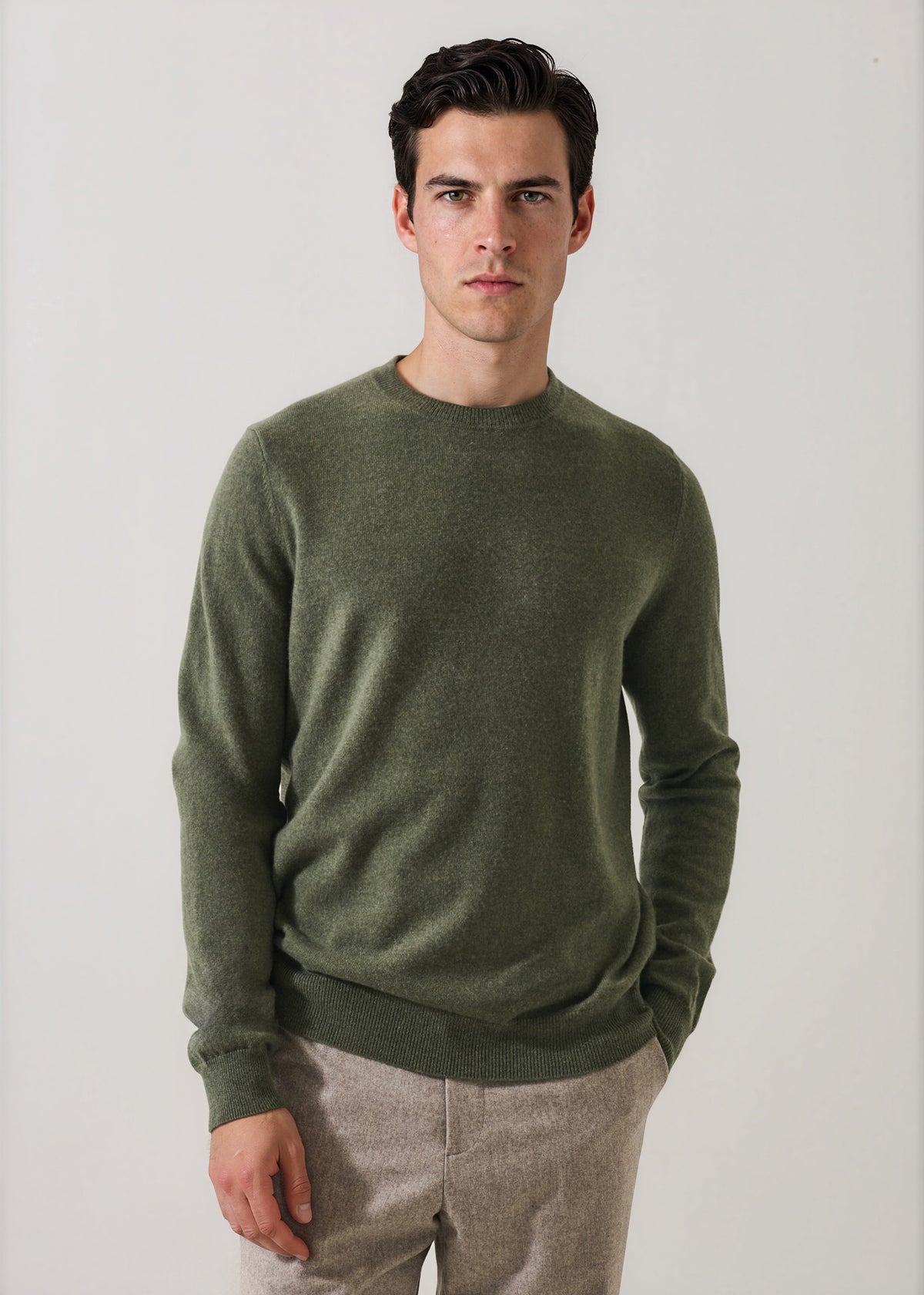 Nano Cashmere Crewneck - PATRICK ASSARAF